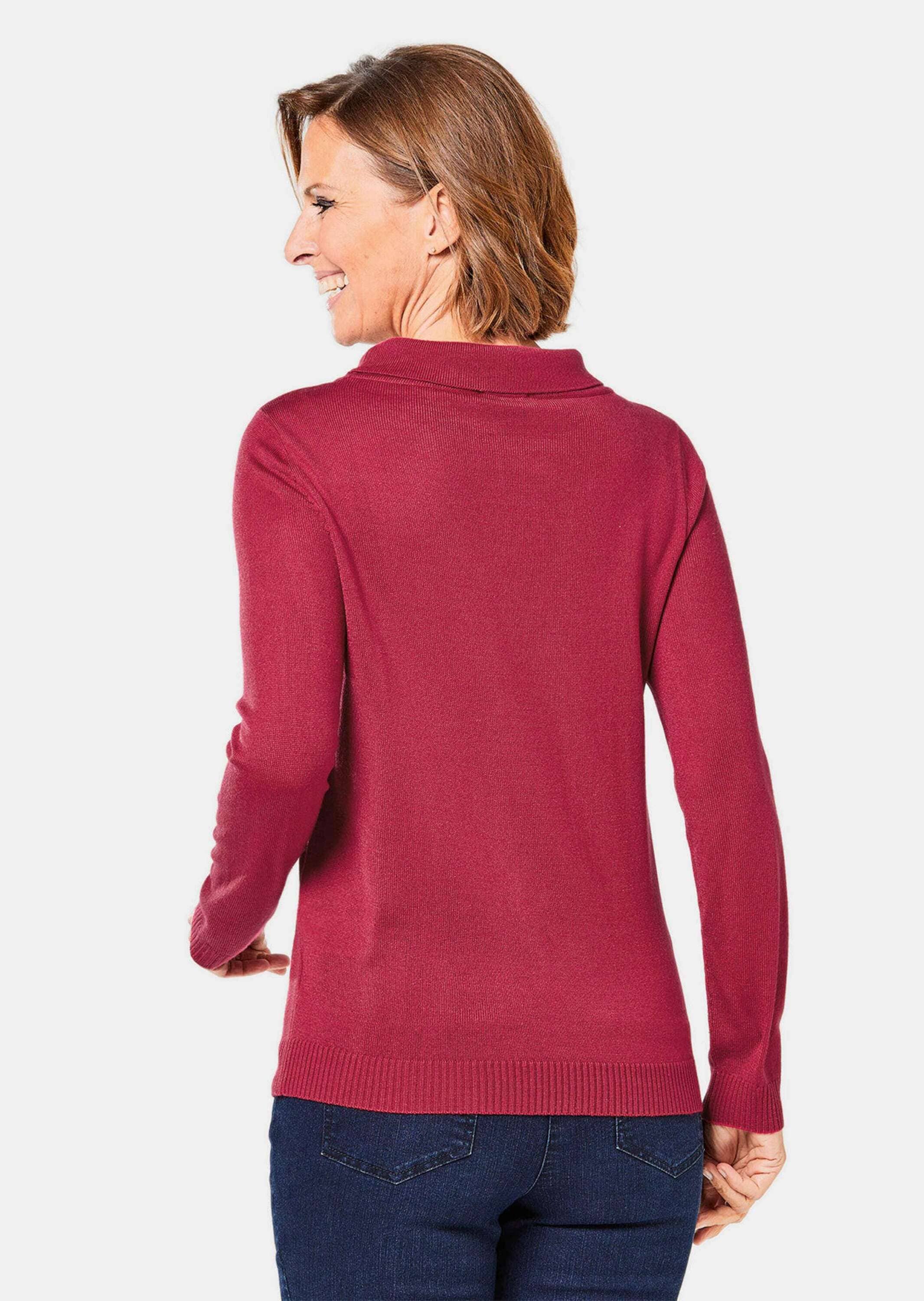 GOLDNER Strickpullover »Pullover Aufwendig gearbeiteter Pullover«