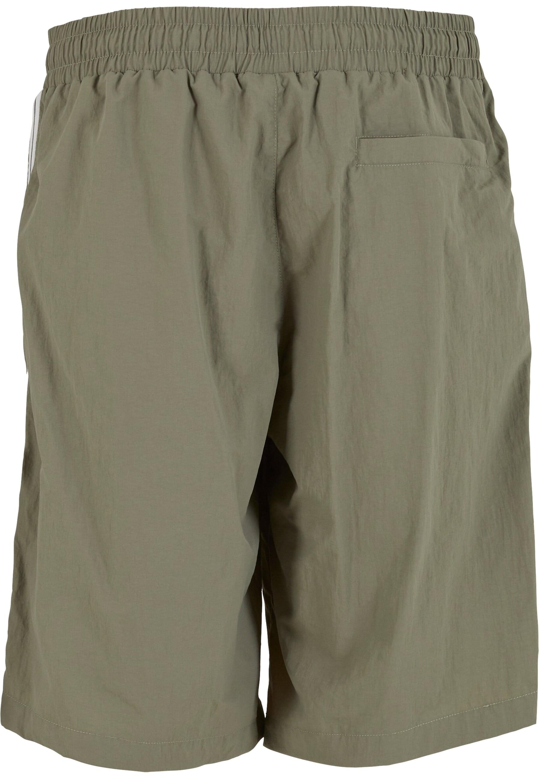 URBAN CLASSICS Badeshorts »Urban Classics Board Shorts With Patched Stripe«