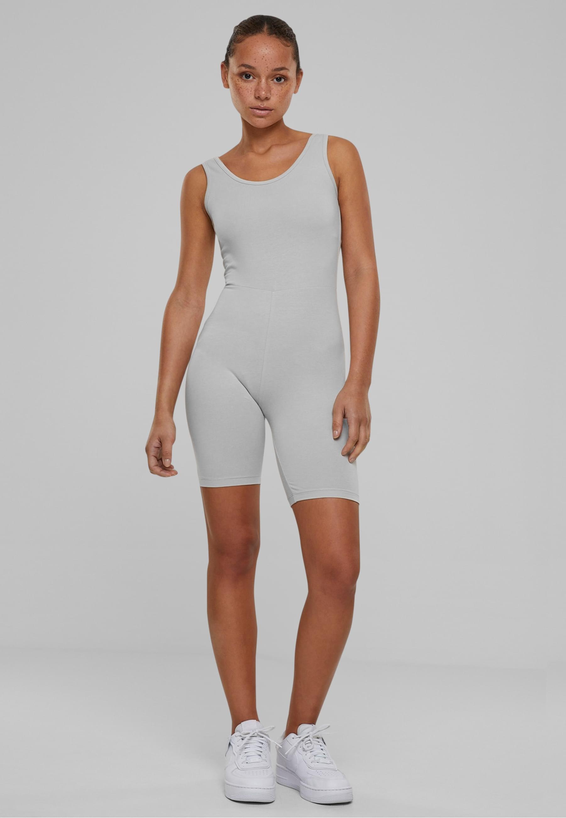 URBAN CLASSICS Jumpsuit »Urban Classics Damen Ladies Organic Stretch Jersey Jumpsuit«, (1 tlg.)
