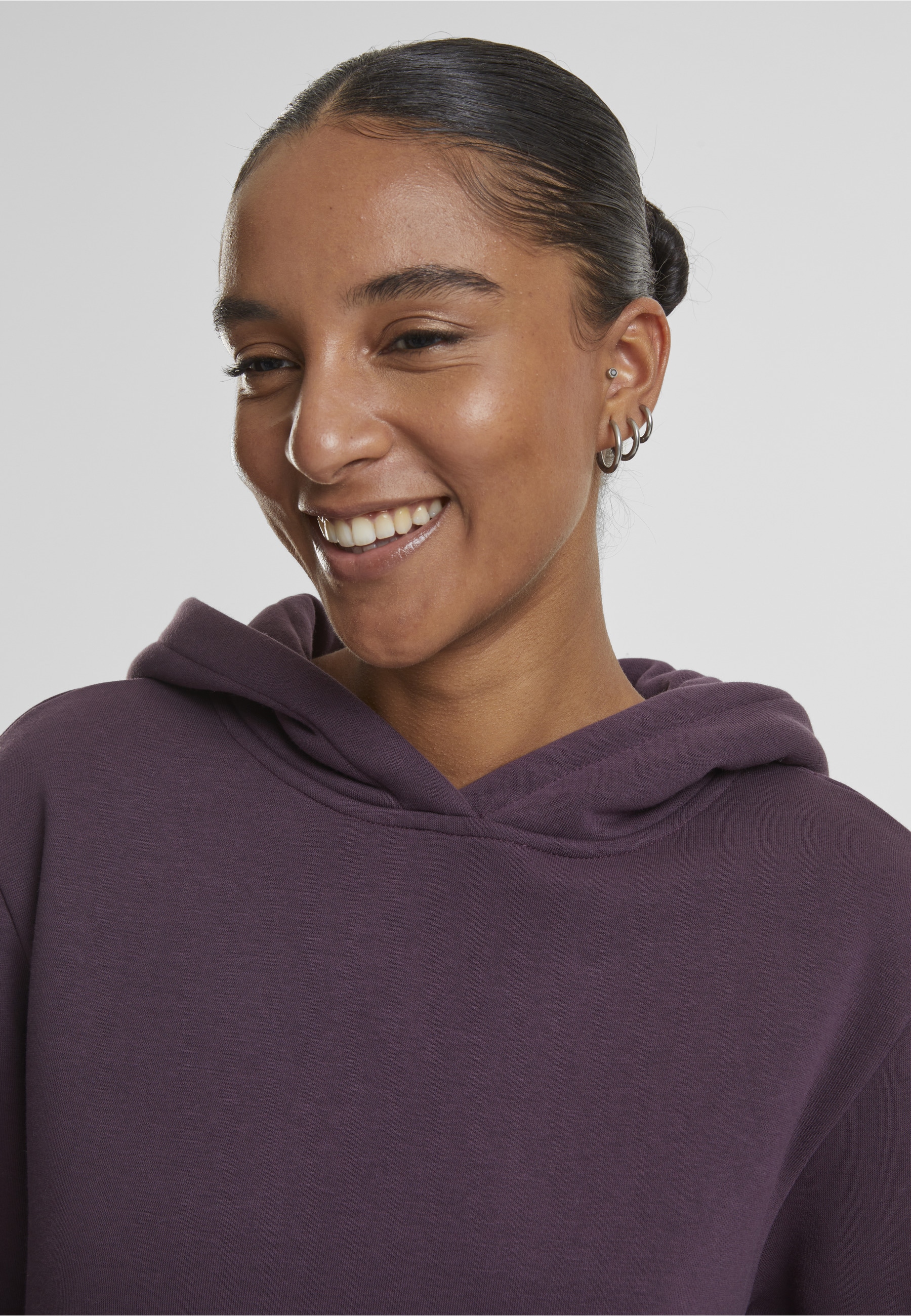 URBAN CLASSICS Kapuzenpullover »Urban Classics Ladies Fluffy Hoody« 1