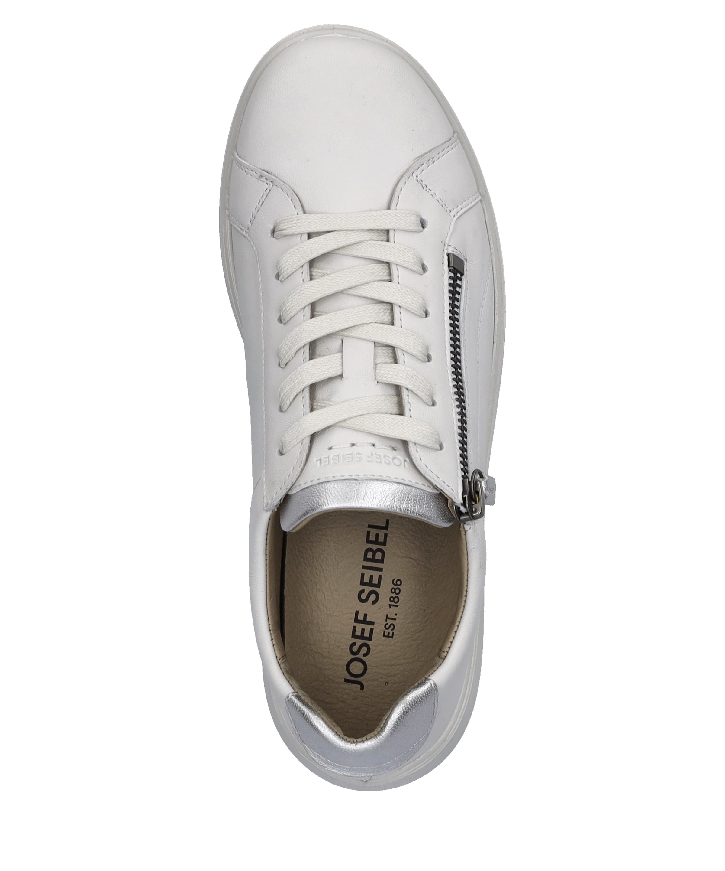 Josef Seibel Sneaker »Megan 01, weiss-silber«