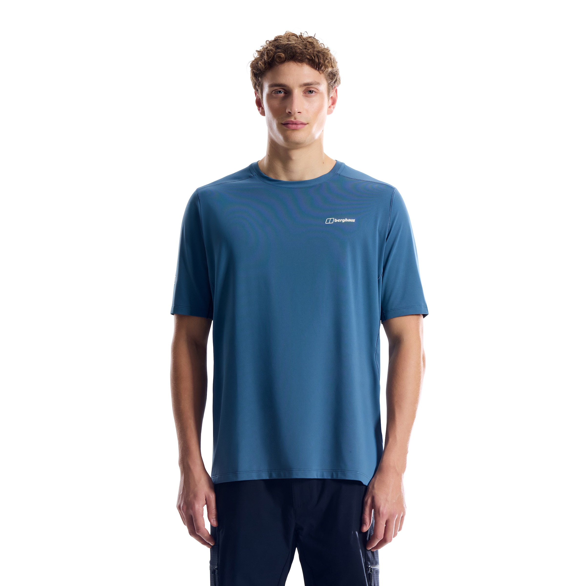 Berghaus T-Shirt "BOWBURN TECH TEE AM" aus Polyester und Elasthan, erhältlich in den Größen XS bis XXXL