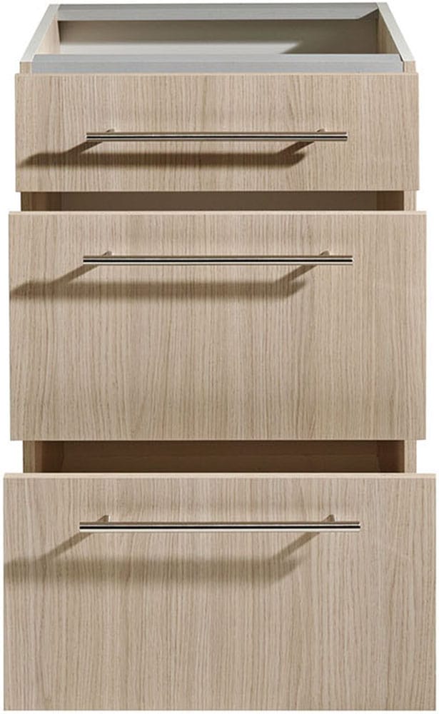 wiho Küchen Unterschrank »Filo« 50 cm breit, mit 2 großen Auszügen ohne Arbeitsplatte