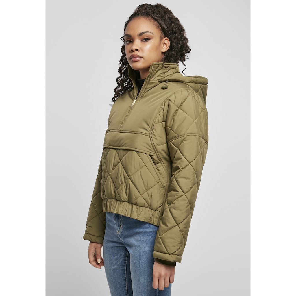 URBAN CLASSICS Winterjacke »Urban Classics Damen«, (1 St.), mit Kapuze