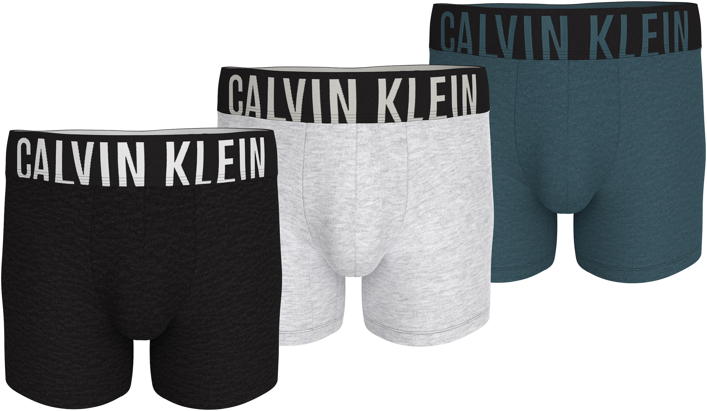 Calvin Klein Underwear Boxer "BOXER BRIEF 3PK", (Packung, 3 St., 3er), mit Logo-Stretchbund