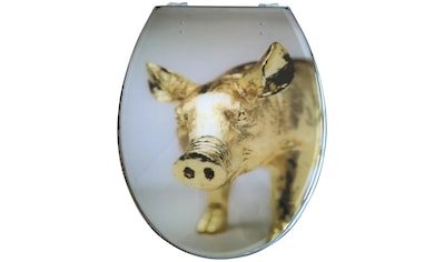 ADOB WC-Sitz »Schwein«, mit Metallscharnieren kaufen