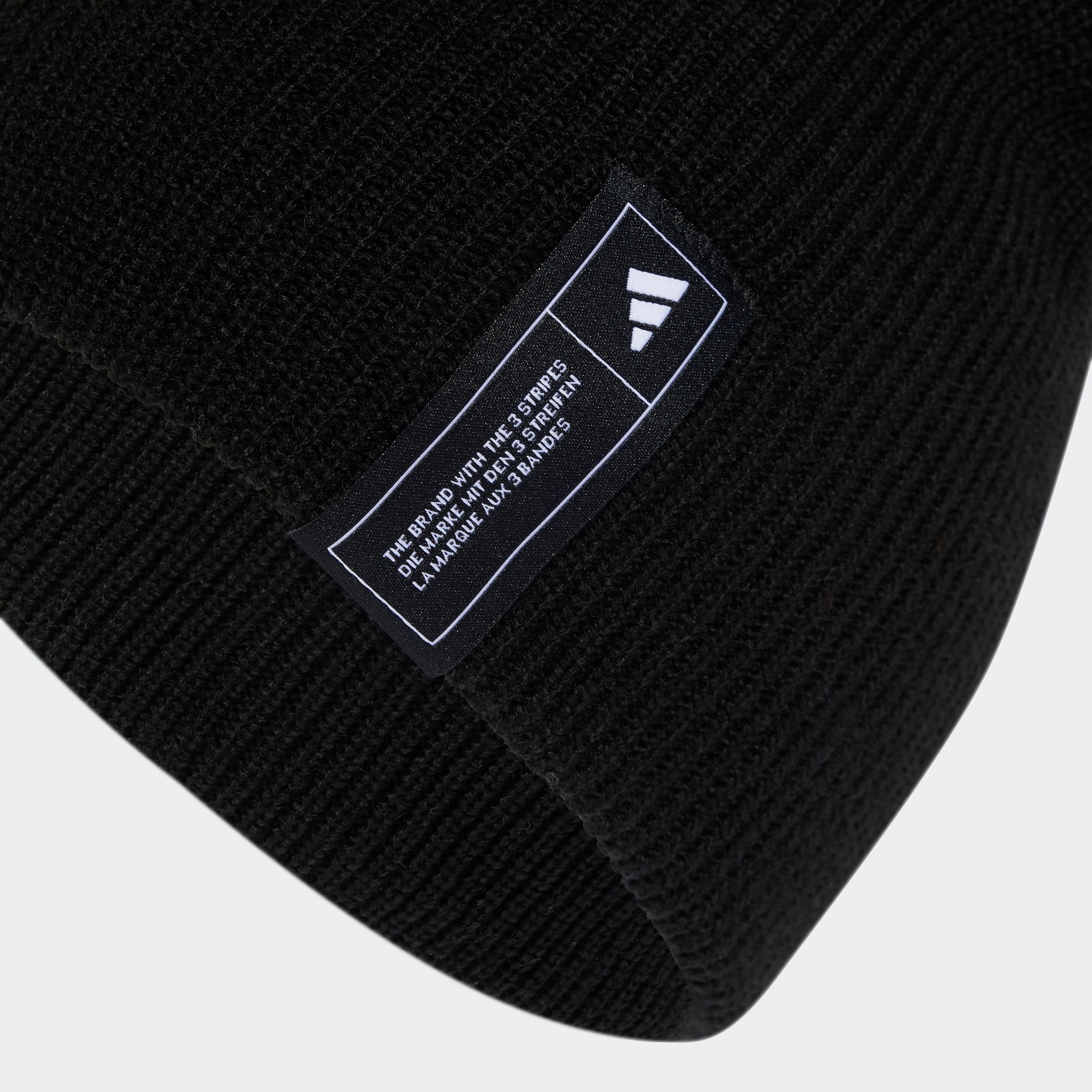 Thumbnail - adidas Performance Beanie "ESS BEANIE" für Erwachsene, aus Polyacryl, mit Stretchanteil, für kalte Tage
