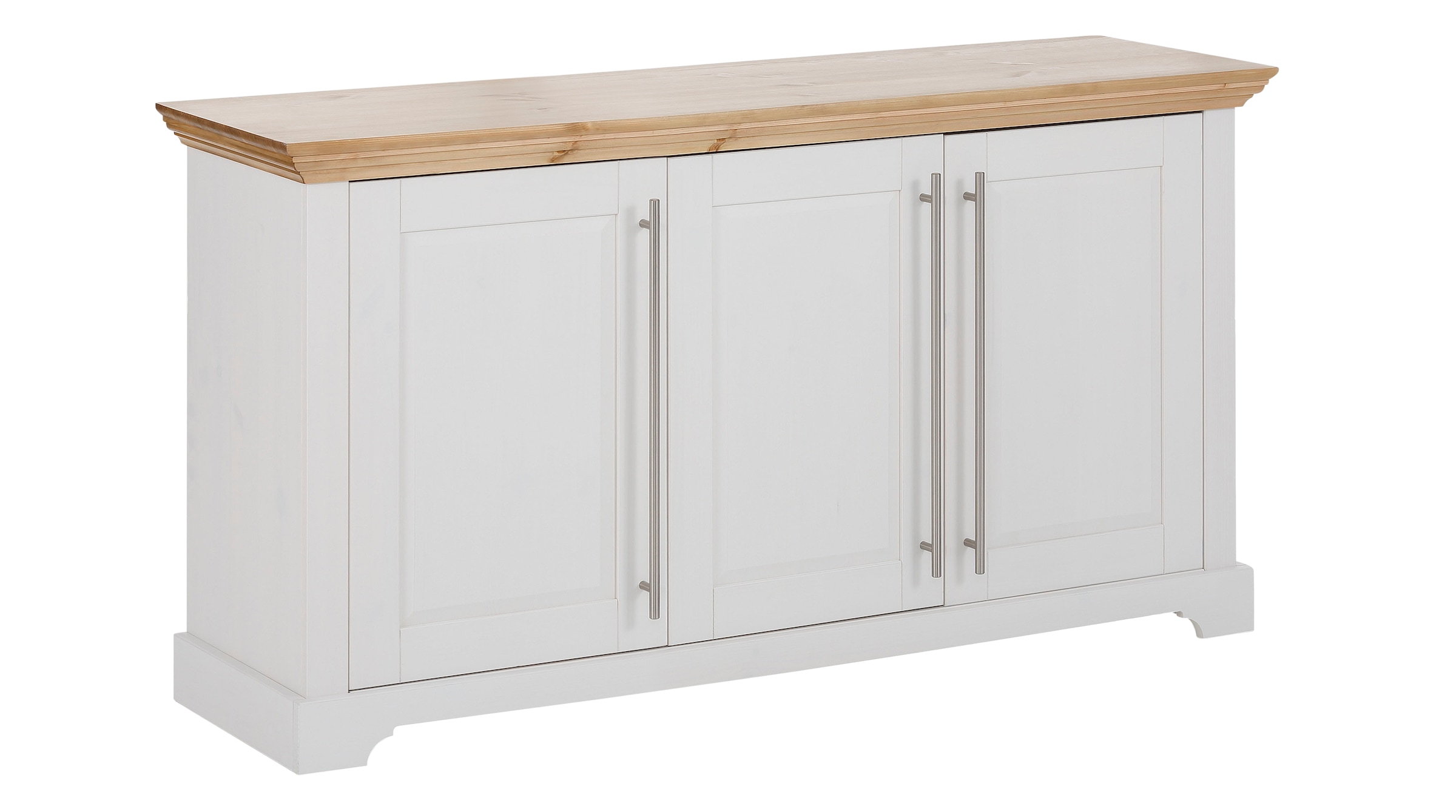 OTTO home Kommode "Meliss" aus massiver Kiefer, FSC zertifiziert, 3-türig, günstig online kaufen