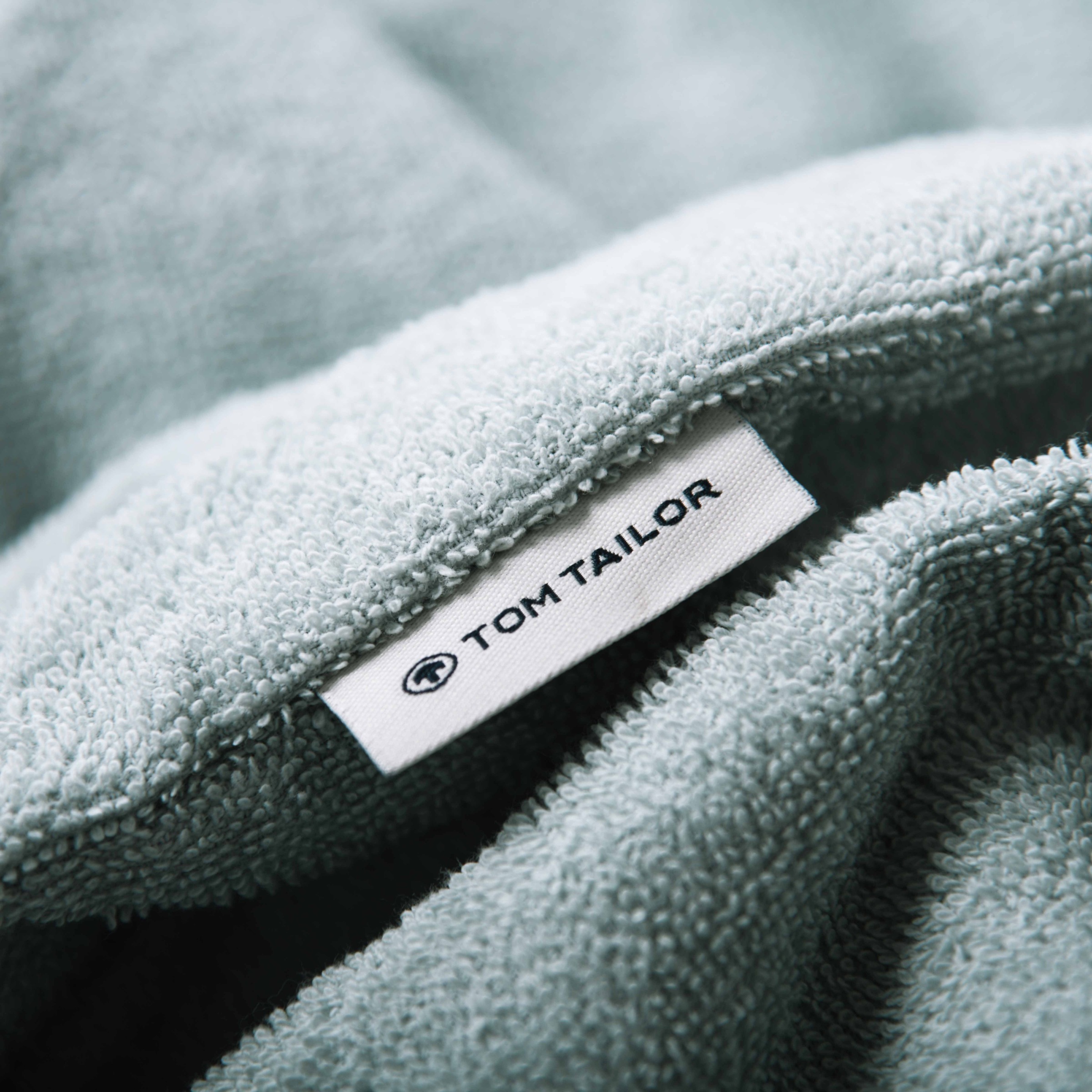 TOM TAILOR HOME Badeponcho »Surfponcho COLOR BATH«, (1 St.), mit Kordel, mit Bauchtasche, saugstark, reine Baumwolle