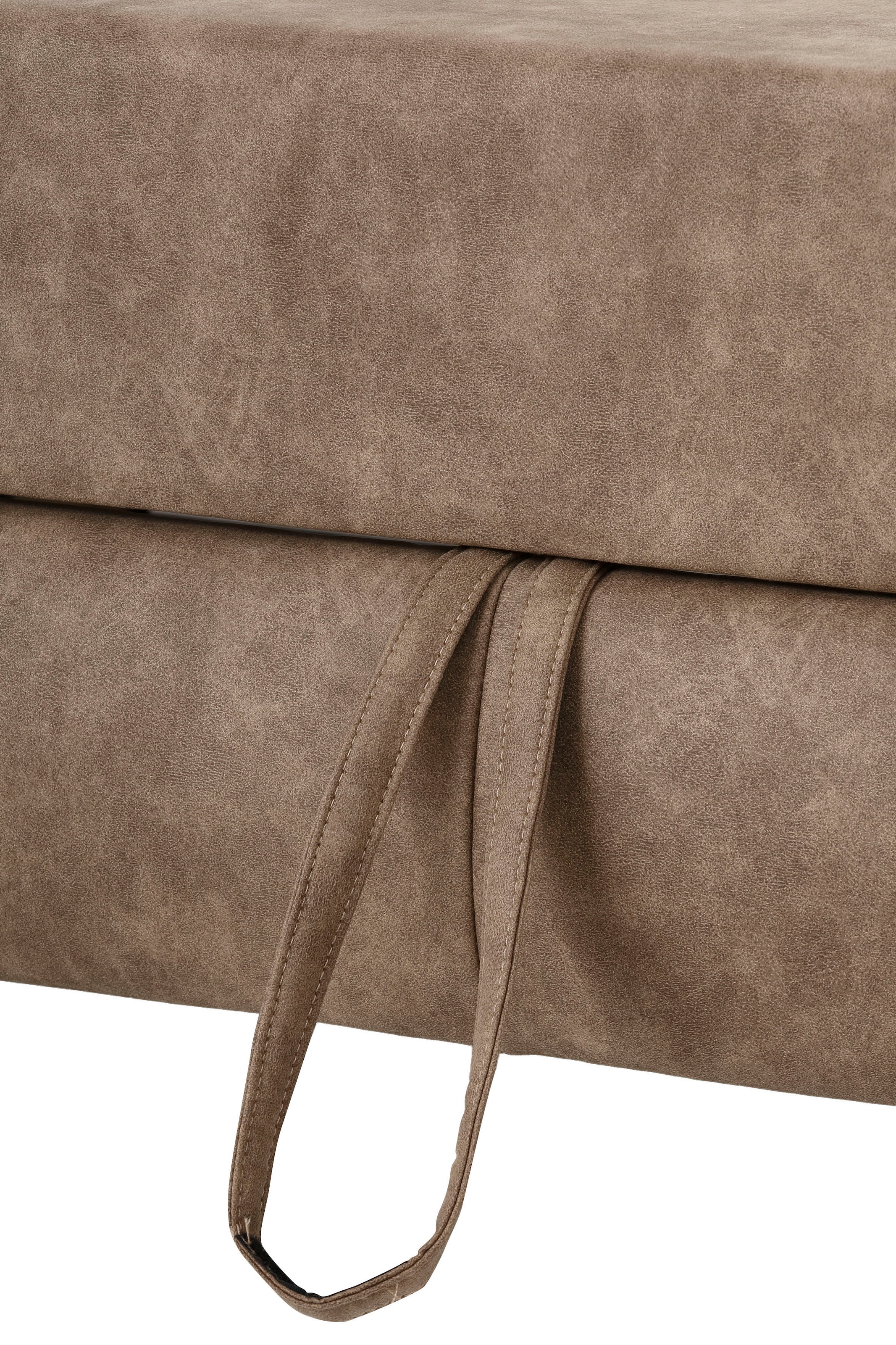 Home affaire Ecksofa »Palace L-Form«, incl. Sitztiefenverstellung, wahlweise mit Bettfunktion und Stauraum