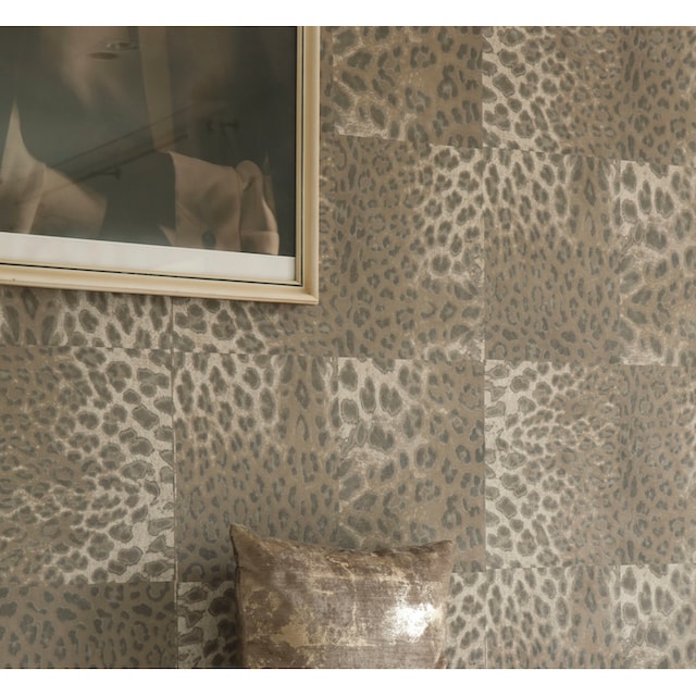 living walls Vliestapete »Desert Lodge«, Fellimitat-animal print-gemustert, Tapete  Leopardenmuster online bestellen | BAUR