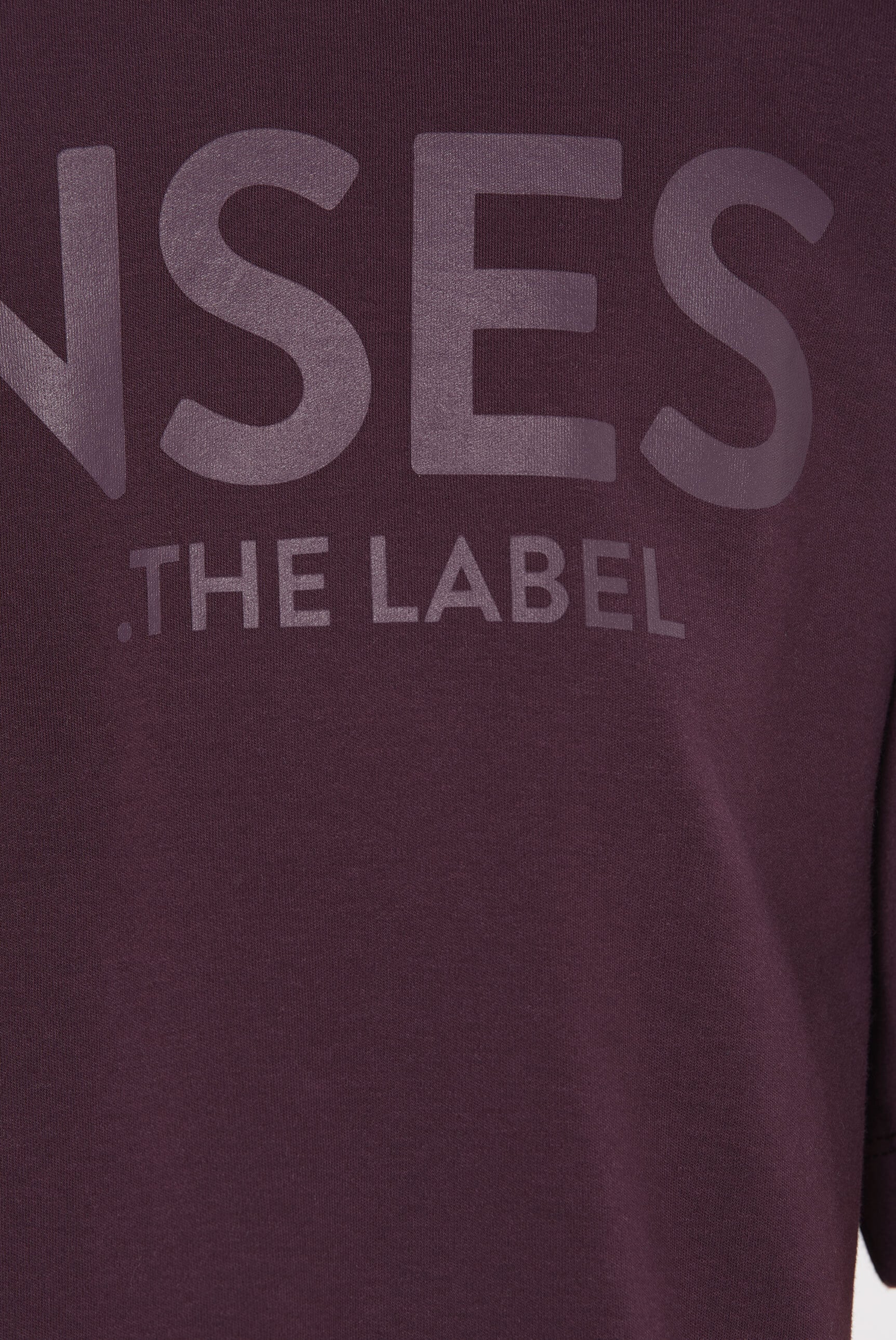 SENSES.THE LABEL Rundhalsshirt, aus Baumwolle