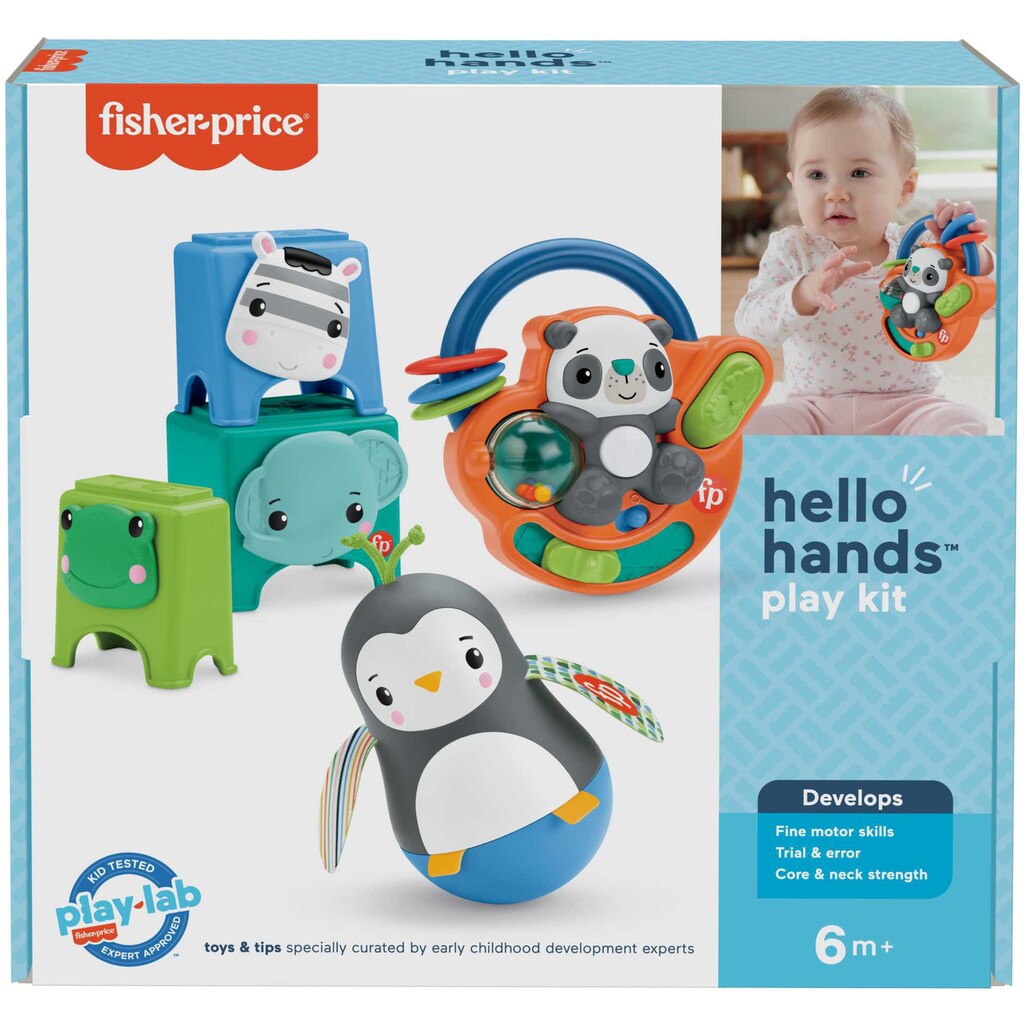 Fisher-Price® Greifspielzeug »Feinmotorik-Spielzeug Geschenkset«