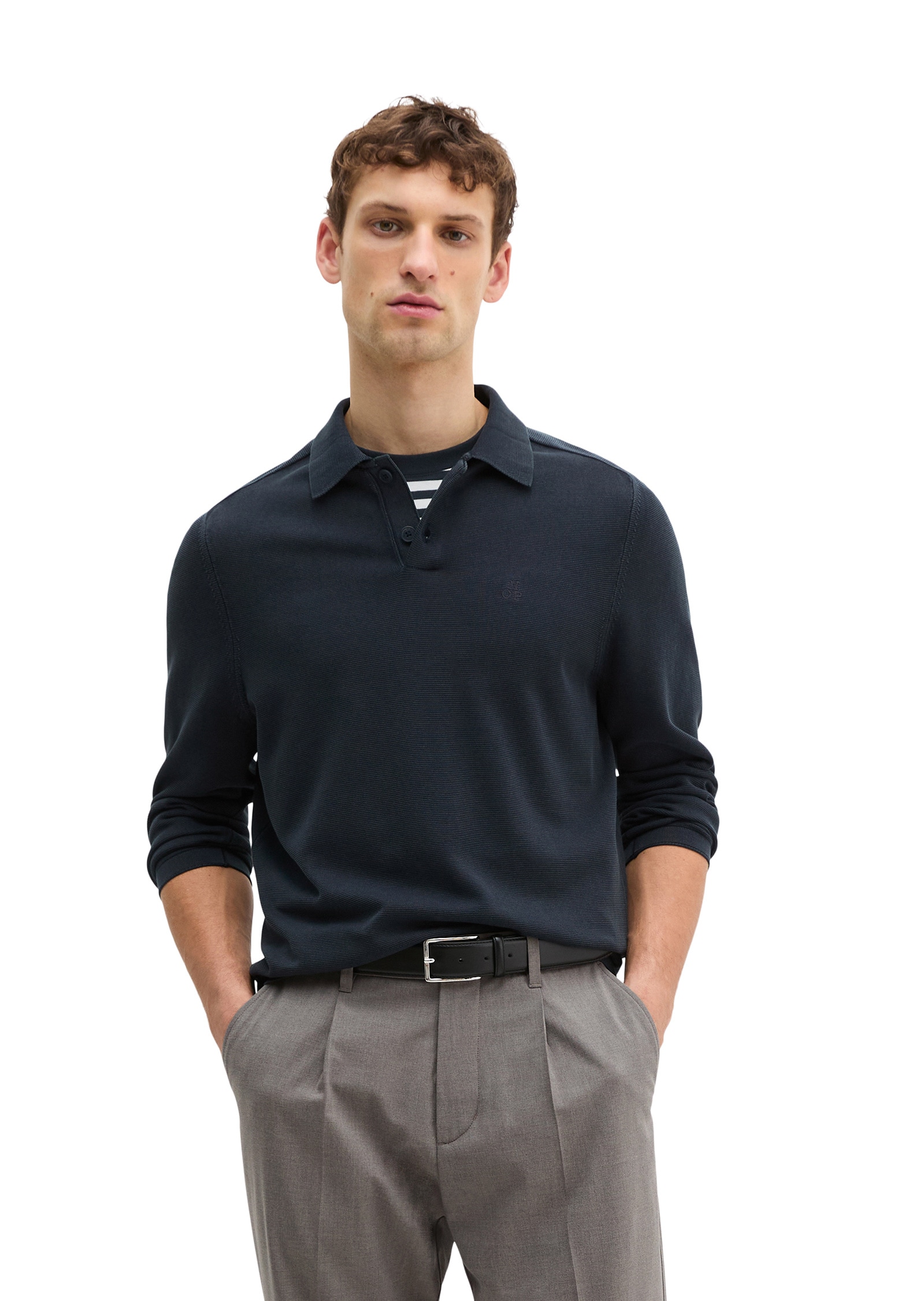 Marc OPolo Strickpullover "aus zertifizierter Bio-Baumwolle" günstig online kaufen