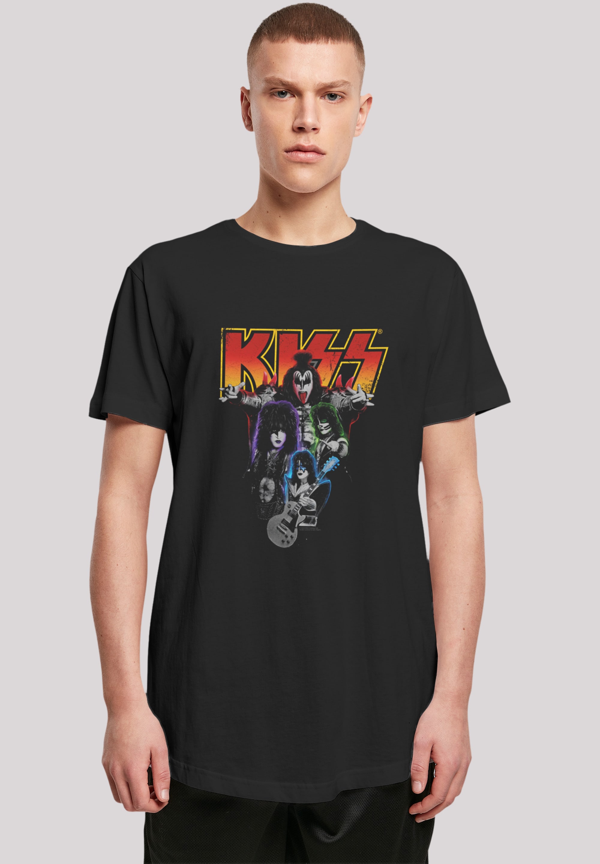 F4NT4STIC "Kiss Rock Band Neon" Premium Qualität, Musik, By Rock Off günstig online kaufen