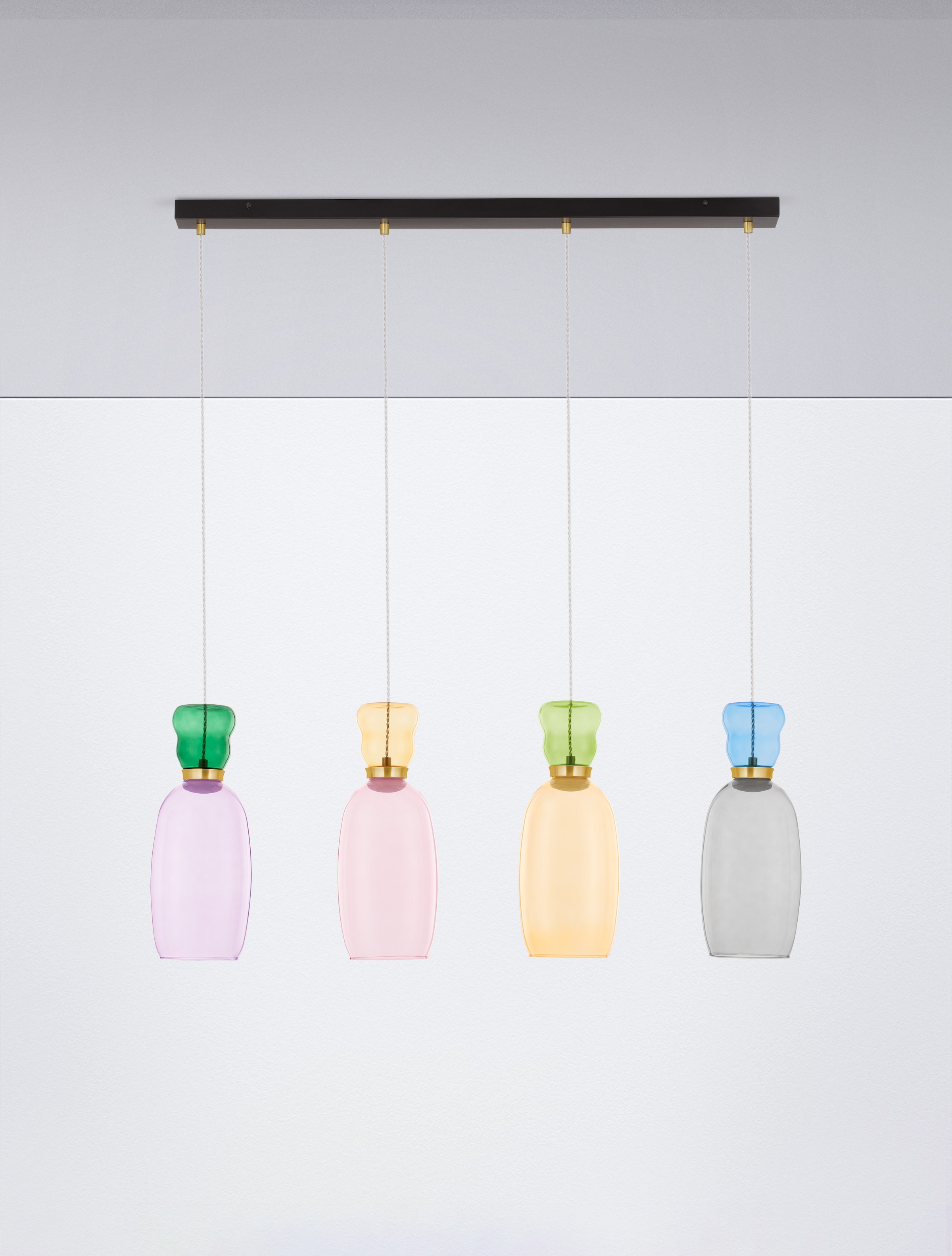 Nova Luce Pendelleuchte »PLUMA«, 4 flammig