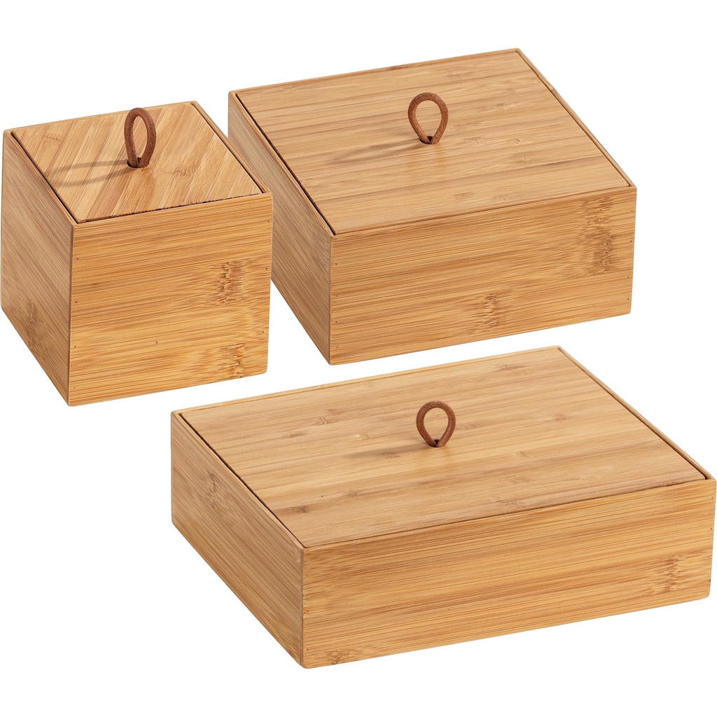 WENKO Aufbewahrungsbox »Terra«, (Set, 3 St.), Organizer-Set