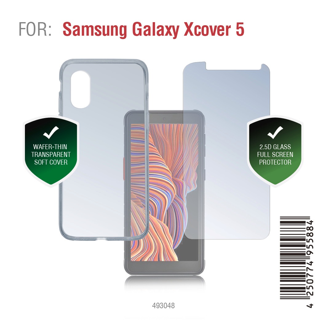 4smarts Backcover »360° Protection Set«, Samsung Galaxy Xcover 5, 13,7 cm (5,4 Zoll)