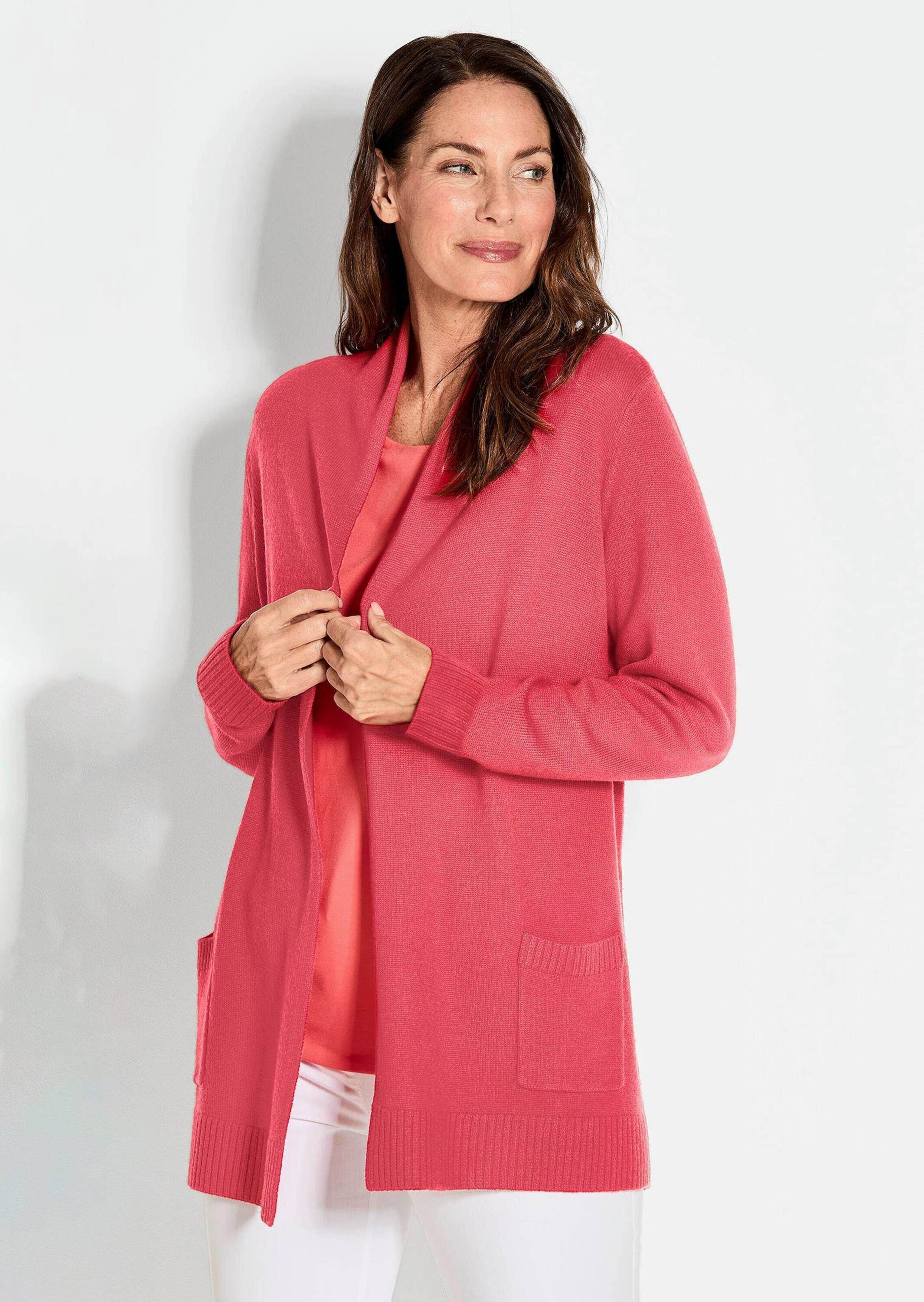 GOLDNER Strickjacke »Strickjacke Strickjacke aus Merinowolle«