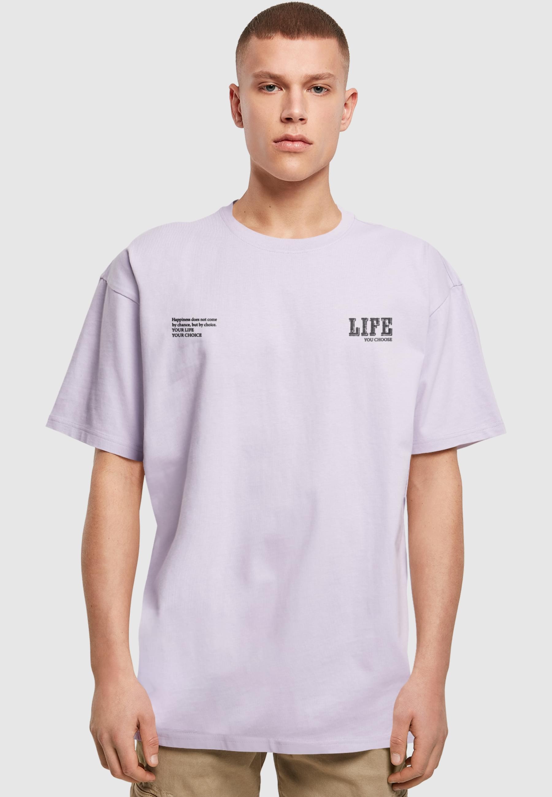 Merchcode T-Shirt »Merchcode Herren Life Heavy Oversized Tee«, (1 tlg.)