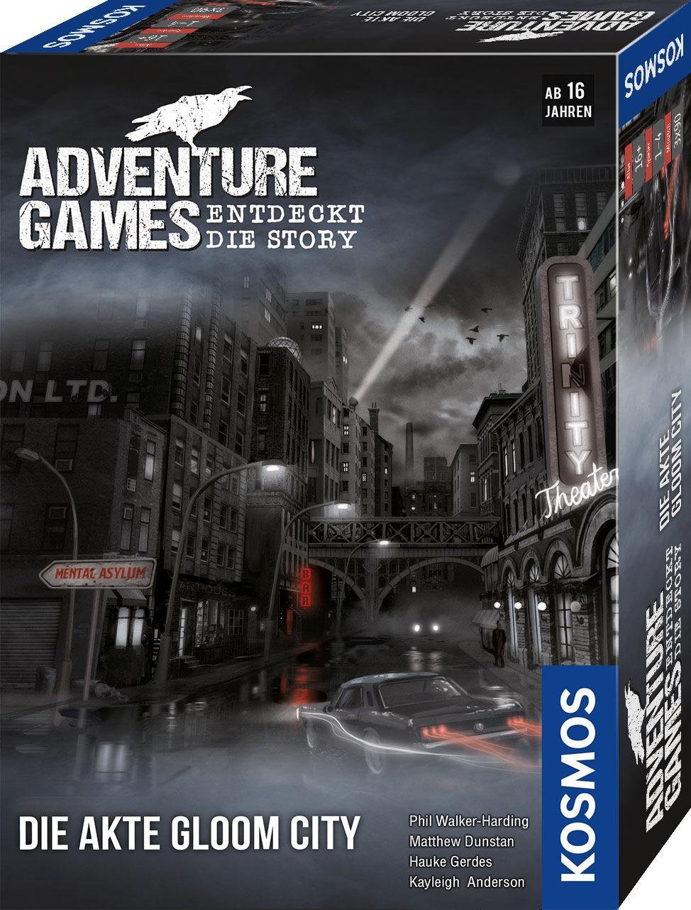 Kosmos Spiel »Adventure Games - Die Akte Gloom City«, Made in Germany