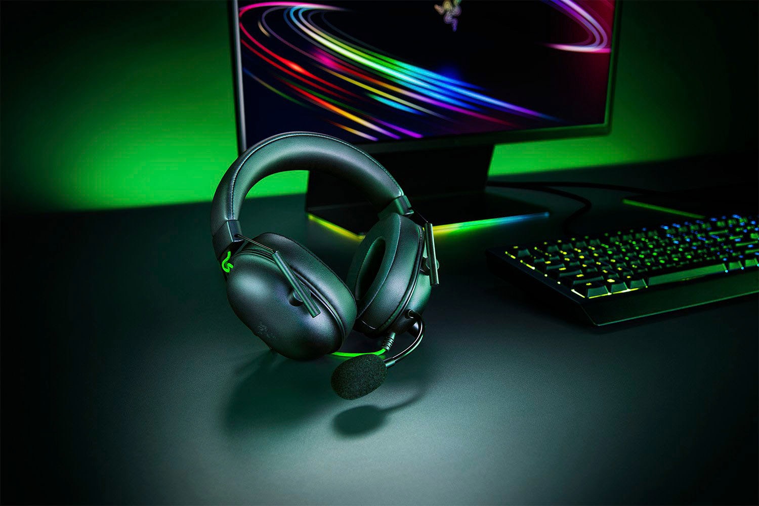 RAZER Gaming-Headset »Blackshark V2 X USB«, Rauschunterdrückung-Stummschaltung