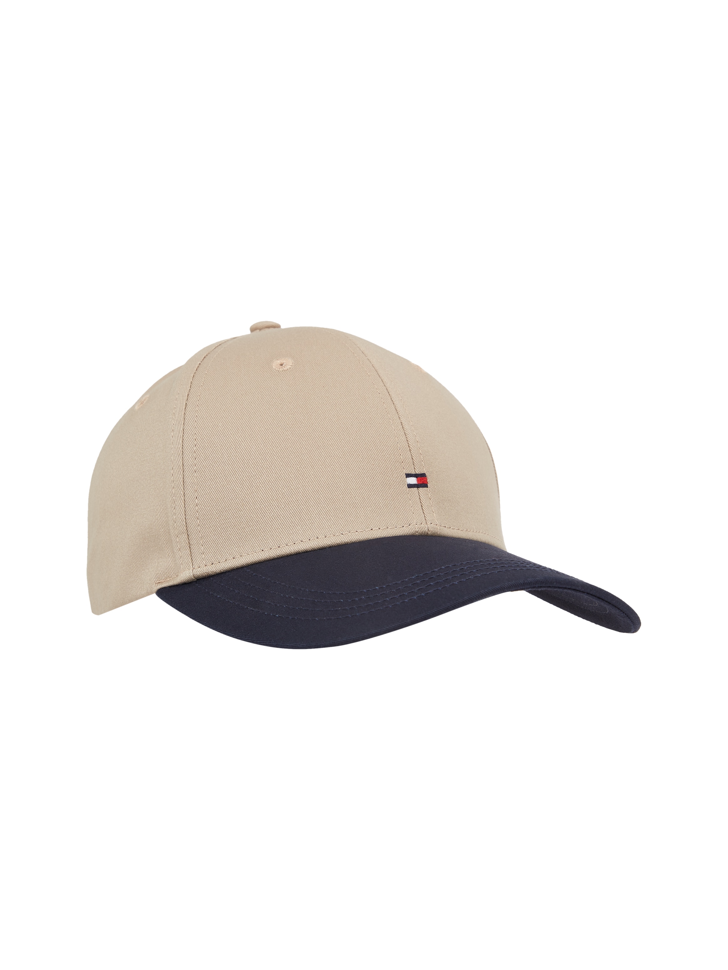 Tommy Hilfiger Baseball Cap »TH FLAG COTTON 6 PANEL CAP«, mit dezenter Labelflag über dem Schild