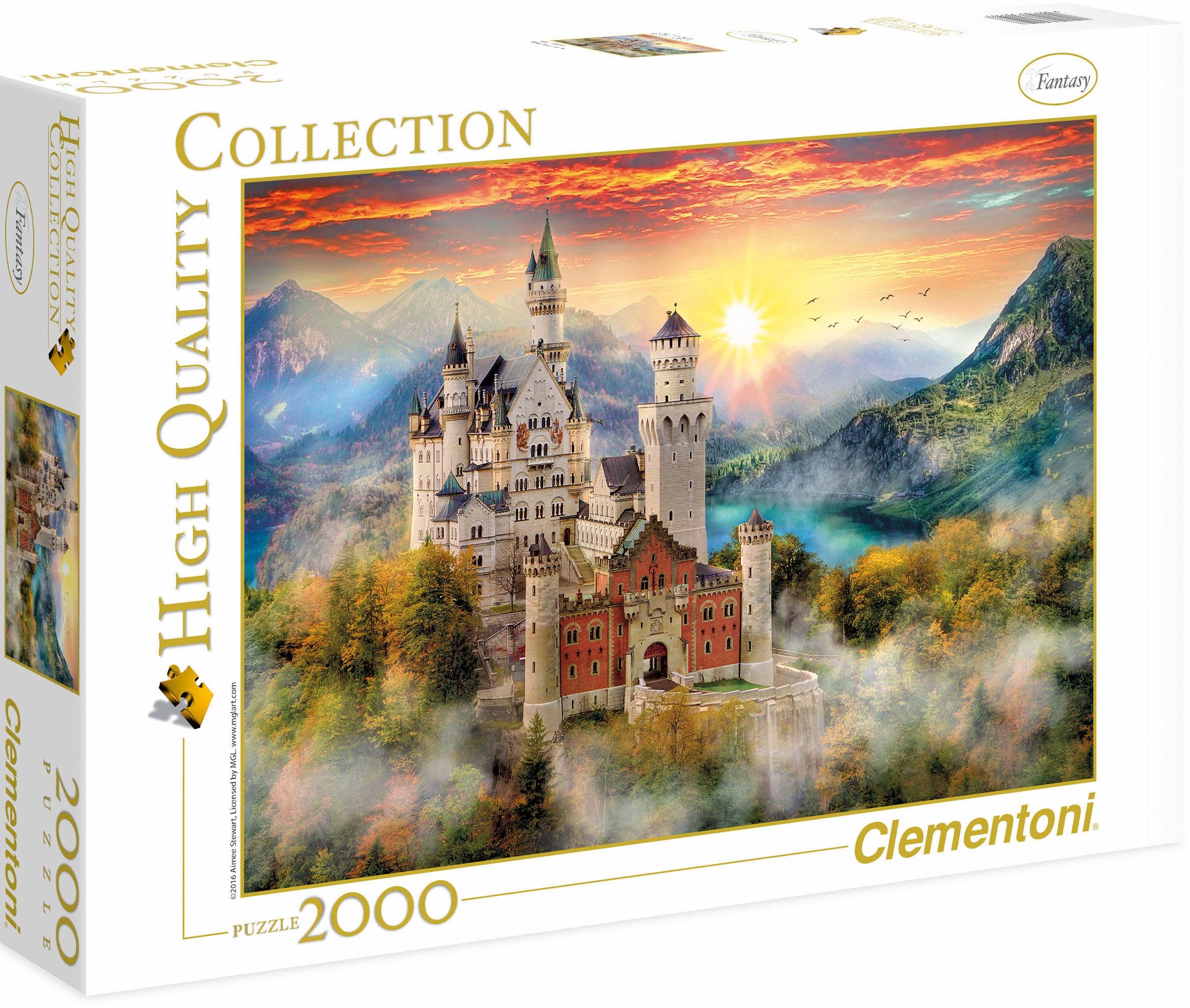 Clementoni® Puzzle »High Quality Collection, Neuschwanstein«, Made in Europe