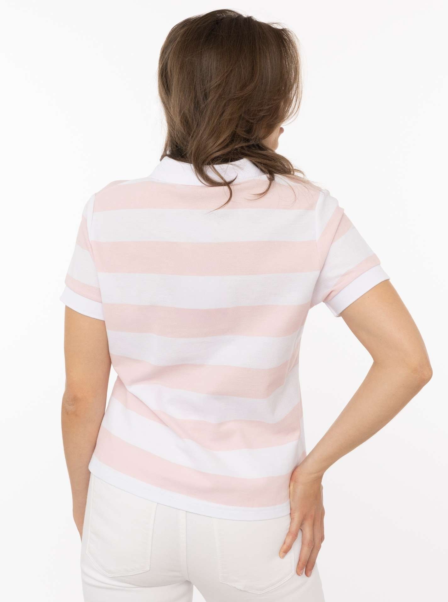 Zwillingsherz Poloshirt »Stripes« kurzarm, Polokragen und Knopfleiset abgesetzt, Herzknöpfe