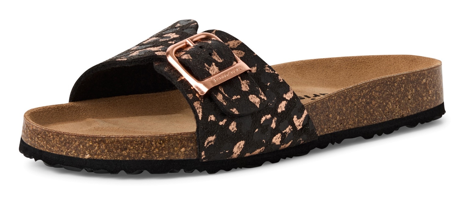Tamaris Pantolette "CORRA", Sommerschuh, Schlappen mit verstellbarer Schnal günstig online kaufen