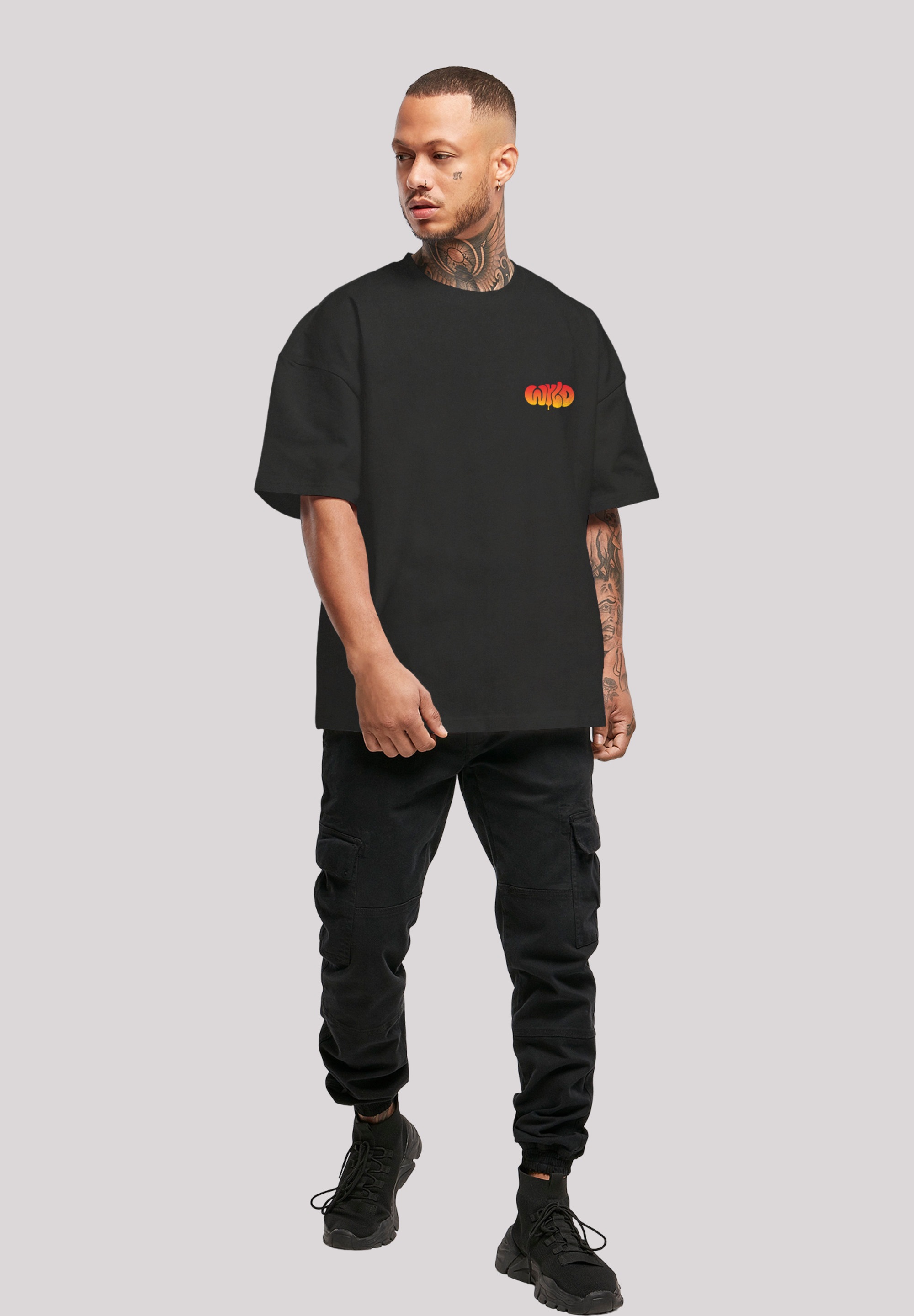 F4NT4STIC T-Shirt »WYLD WILD Jugenwort«, Print