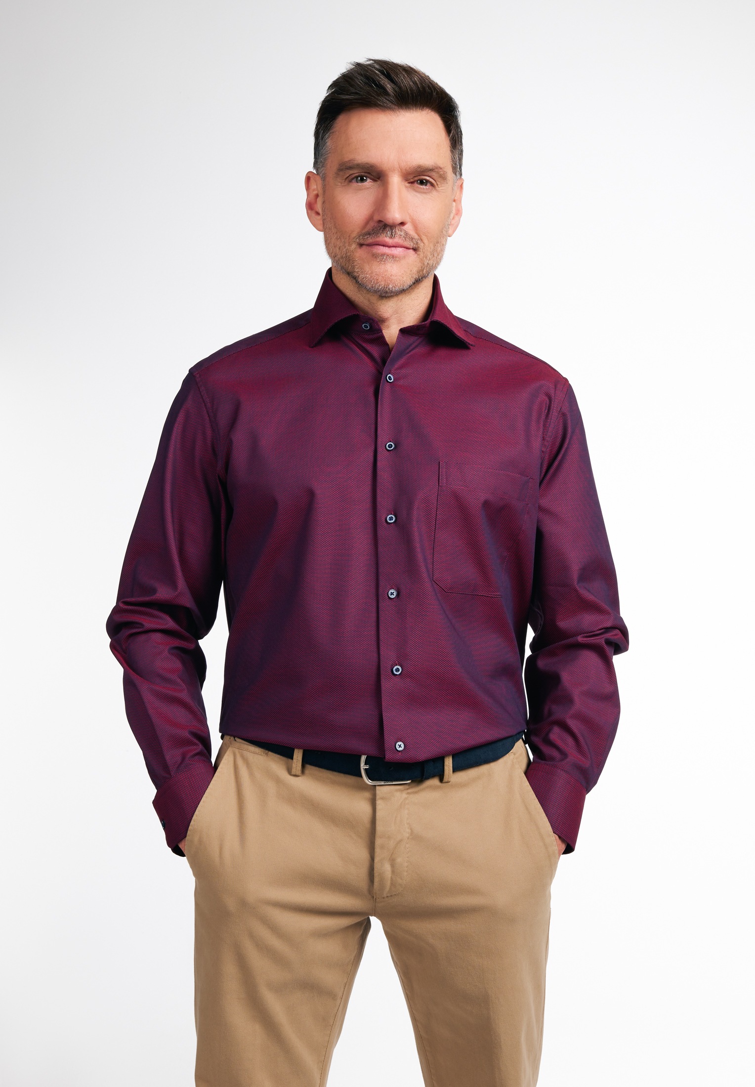 Eterna Langarmhemd "COMFORT FIT", NON IRON (bügelfrei) günstig online kaufen