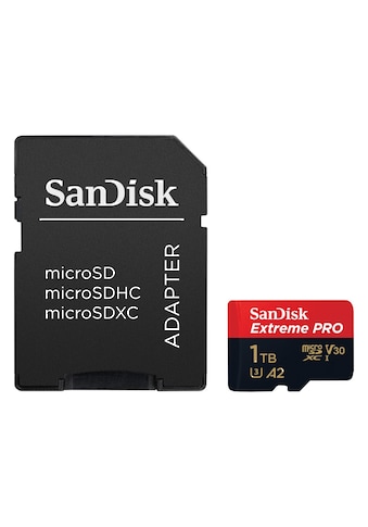 Sandisk Speicherkarte »microSDXC Extreme PRO« ...