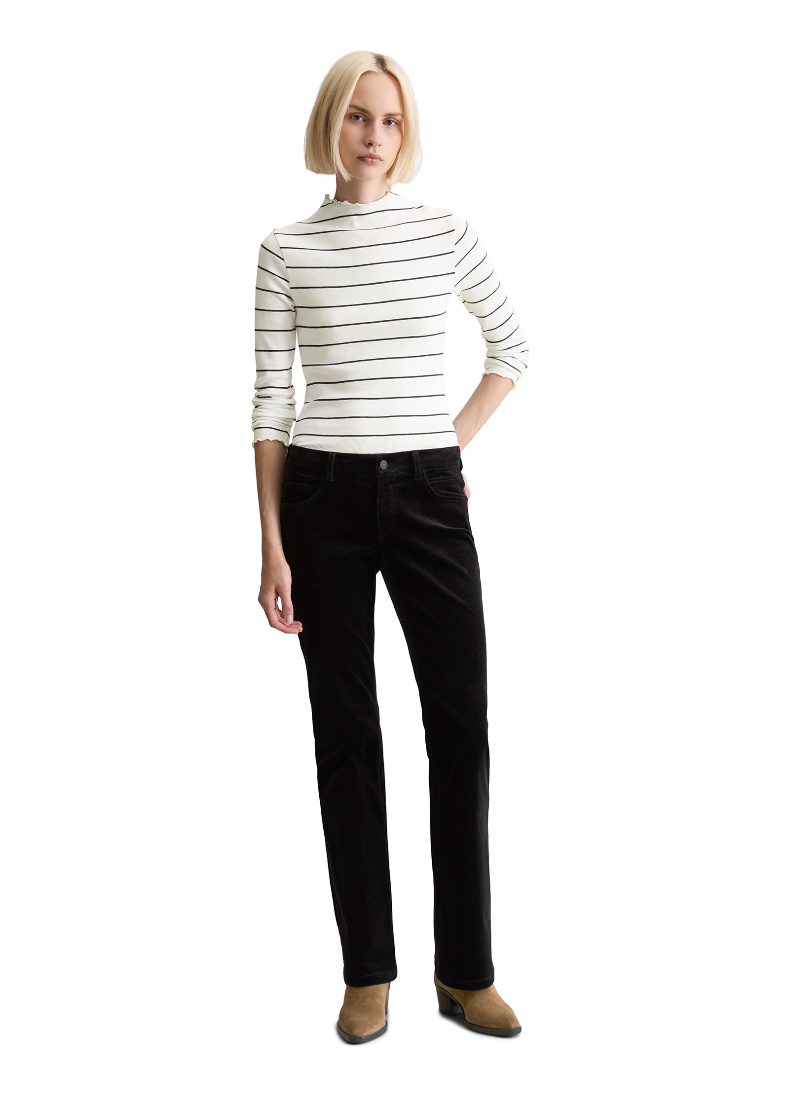 Marc O'Polo DENIM Chinohose »aus elastischem Bio-Baumwoll-Mix«
