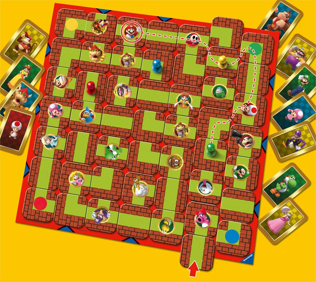 Ravensburger Spiel »Supermario™ Labyrinth«, Made in Europe, FSC® - schützt Wald - weltweit