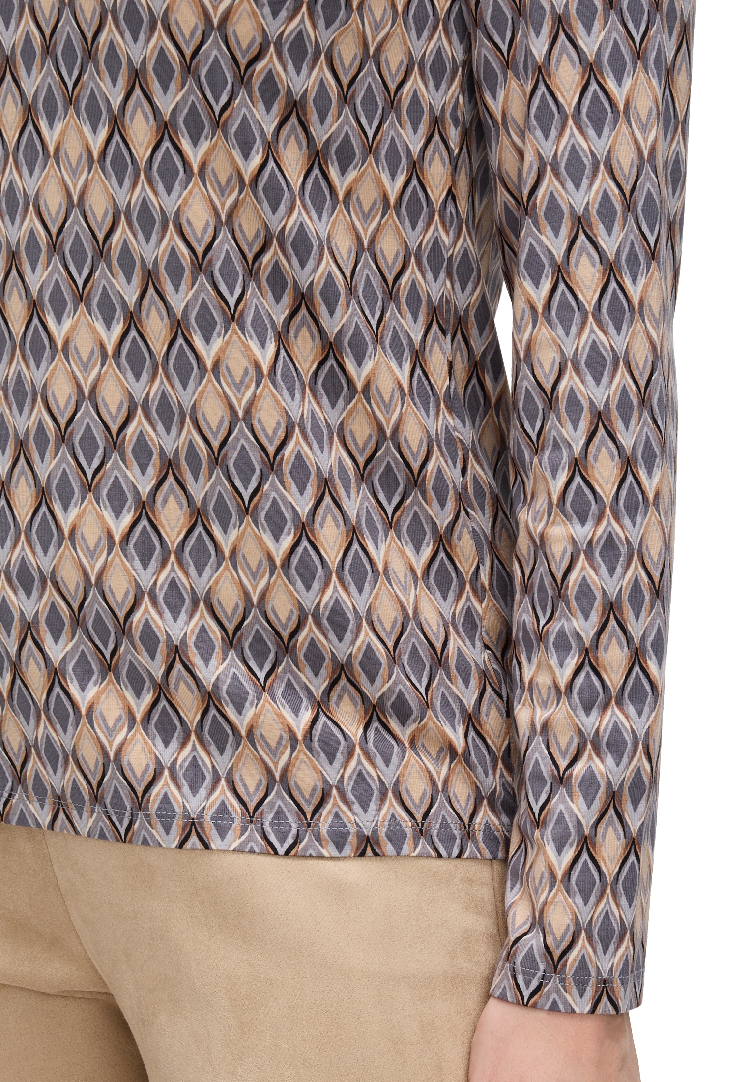 Betty Barclay Kurzarmshirt »Betty Barclay Damen Rollkragenshirt mit Stehkragen«, (1 tlg.)