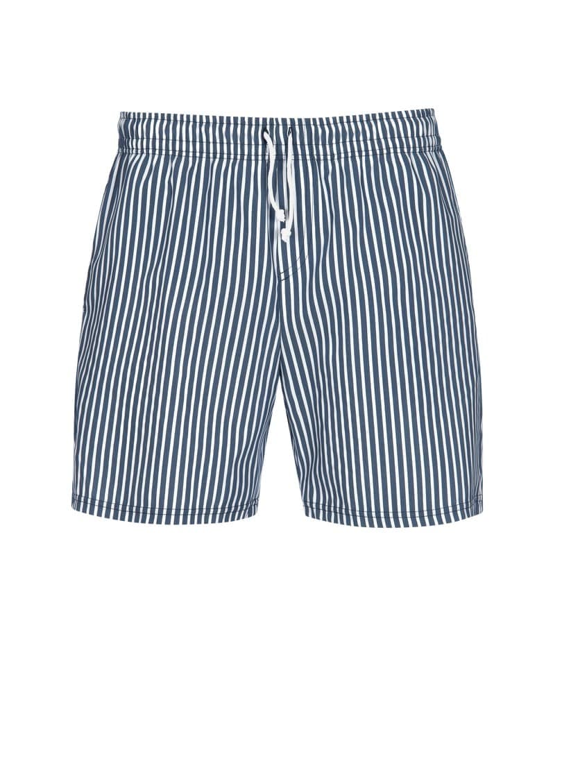 Trigema Shorts "TRIGEMA Bade-/Freizeitshorts mit Druckmotiv"