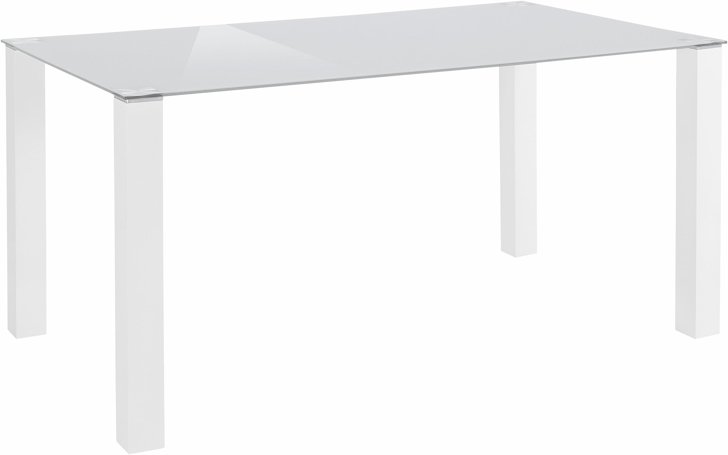 INOSIGN Essgruppe »Normadora«, (Set, 5 tlg.), mit Glastisch, Freischwinger belastbar bis 120 KG