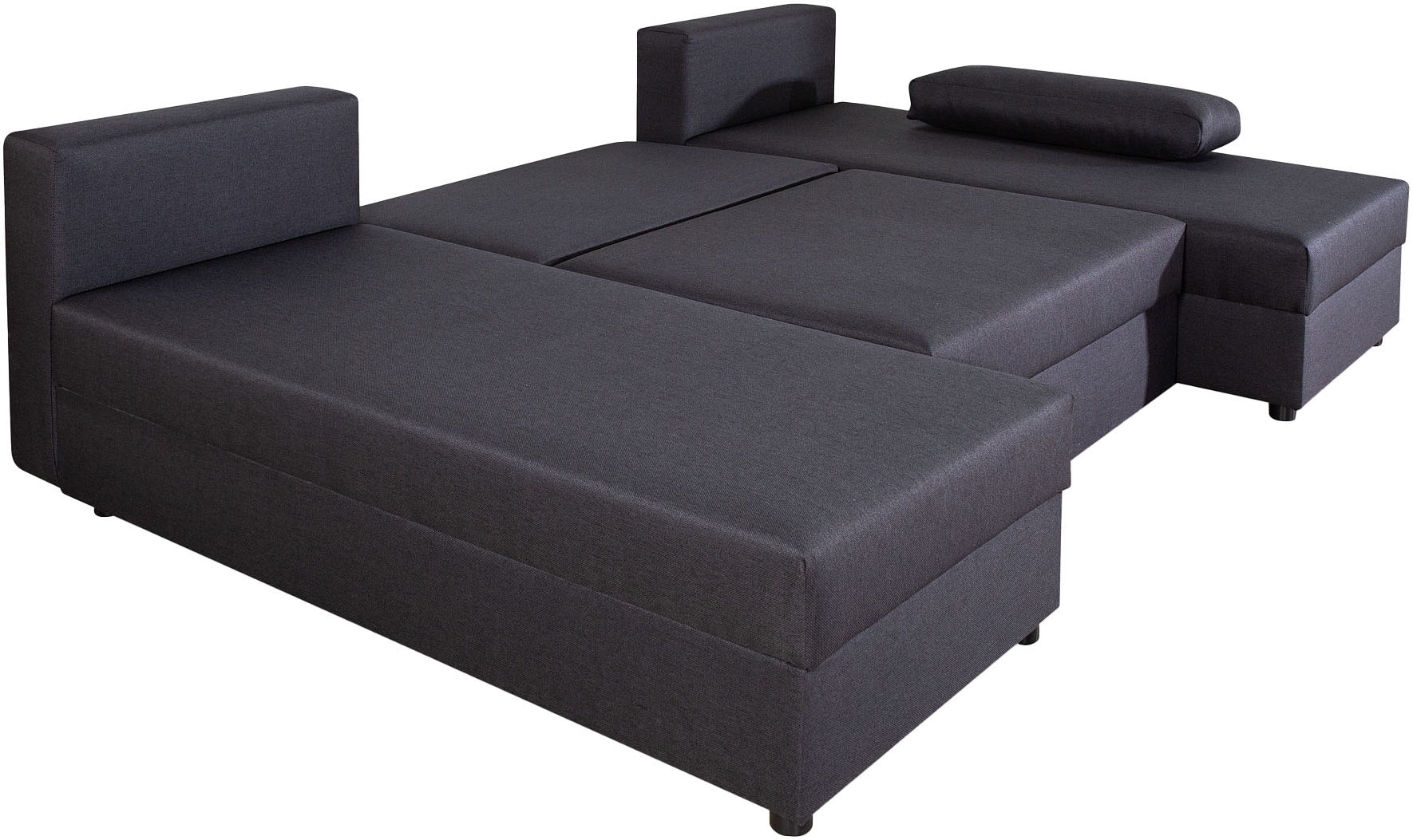 COLLECTION AB Wohnlandschaft »Pico U-Form«, Wohnlandschaft,2 X Ottomane,Polyätherschaum Polsterung