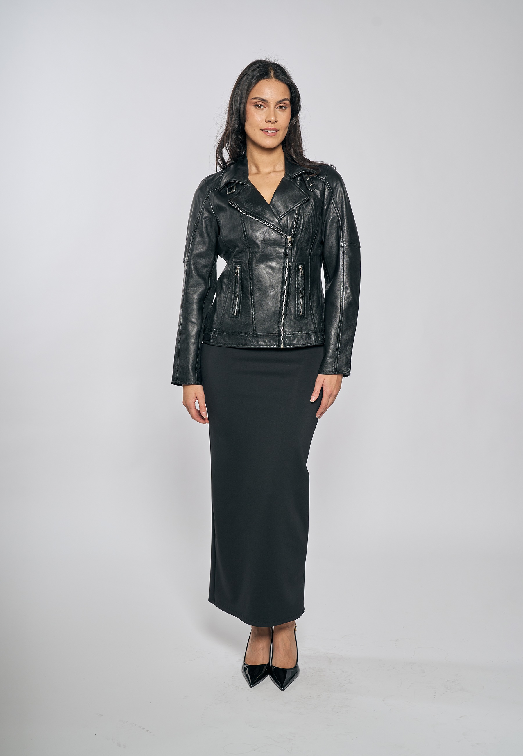 Freaky Nation Lederjacke "Aliet-FN" günstig online kaufen