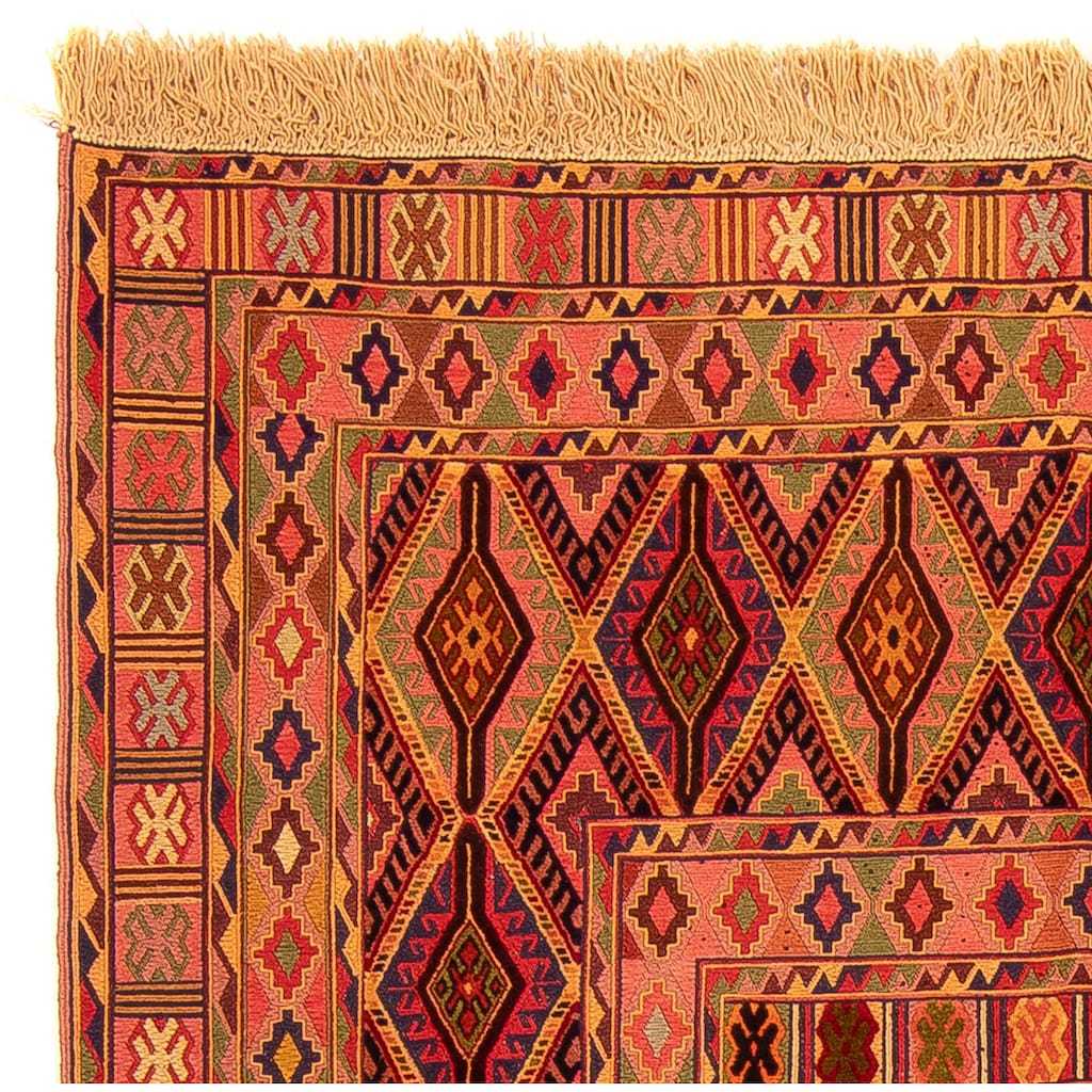 morgenland Wollteppich »Kelim - Oriental - 180 x 142 cm - mehrfarbig«, rechteckig