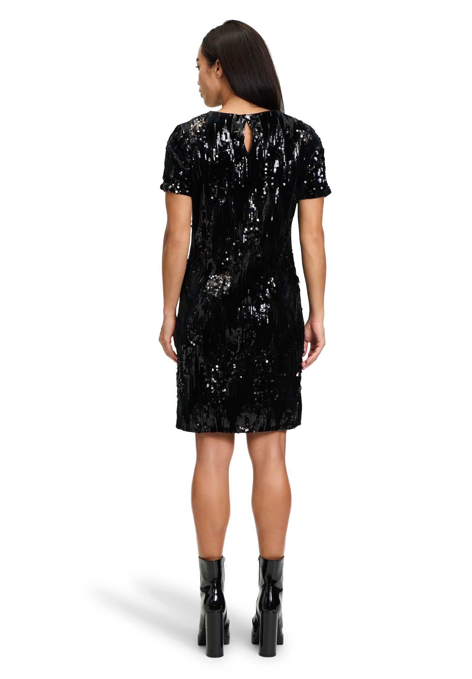 Cartoon Paillettenkleid »Cartoon Pailletten-Kleid kurzarm«, Material