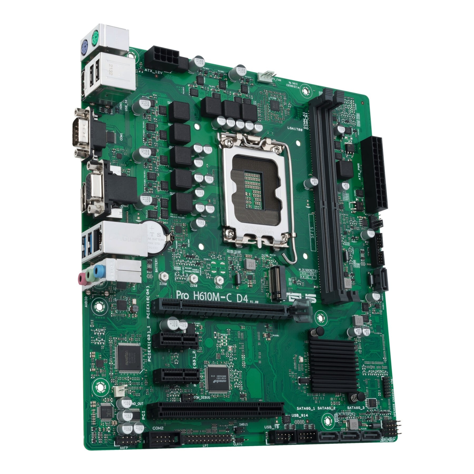 Asus Mainboard »PRO H610M-C D4-CSM«