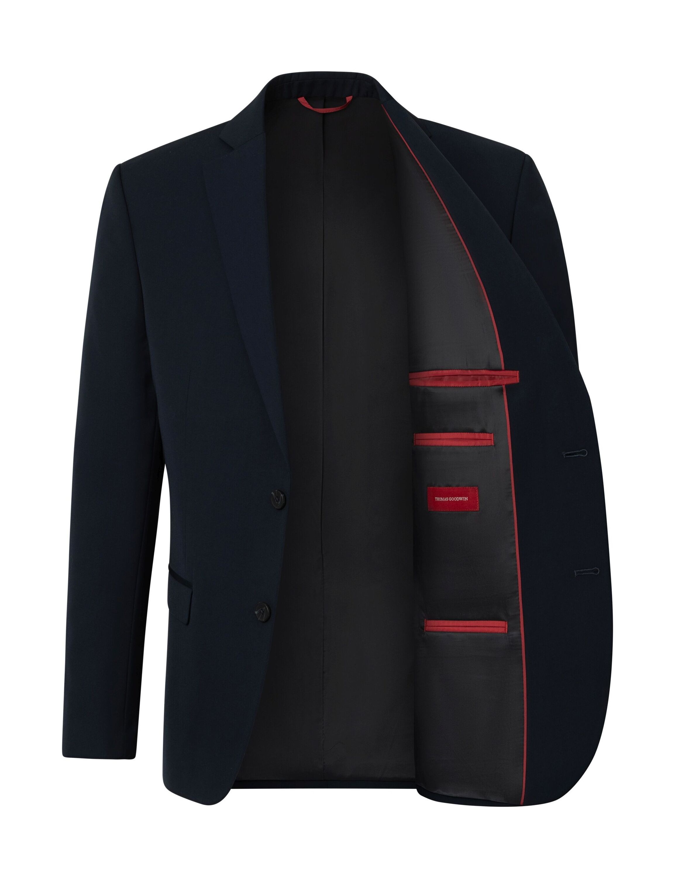 Thomas Goodwin Anzug »Anzug«, (2 tlg.), slim fit, im Slim-Fit, 10103-0-20039