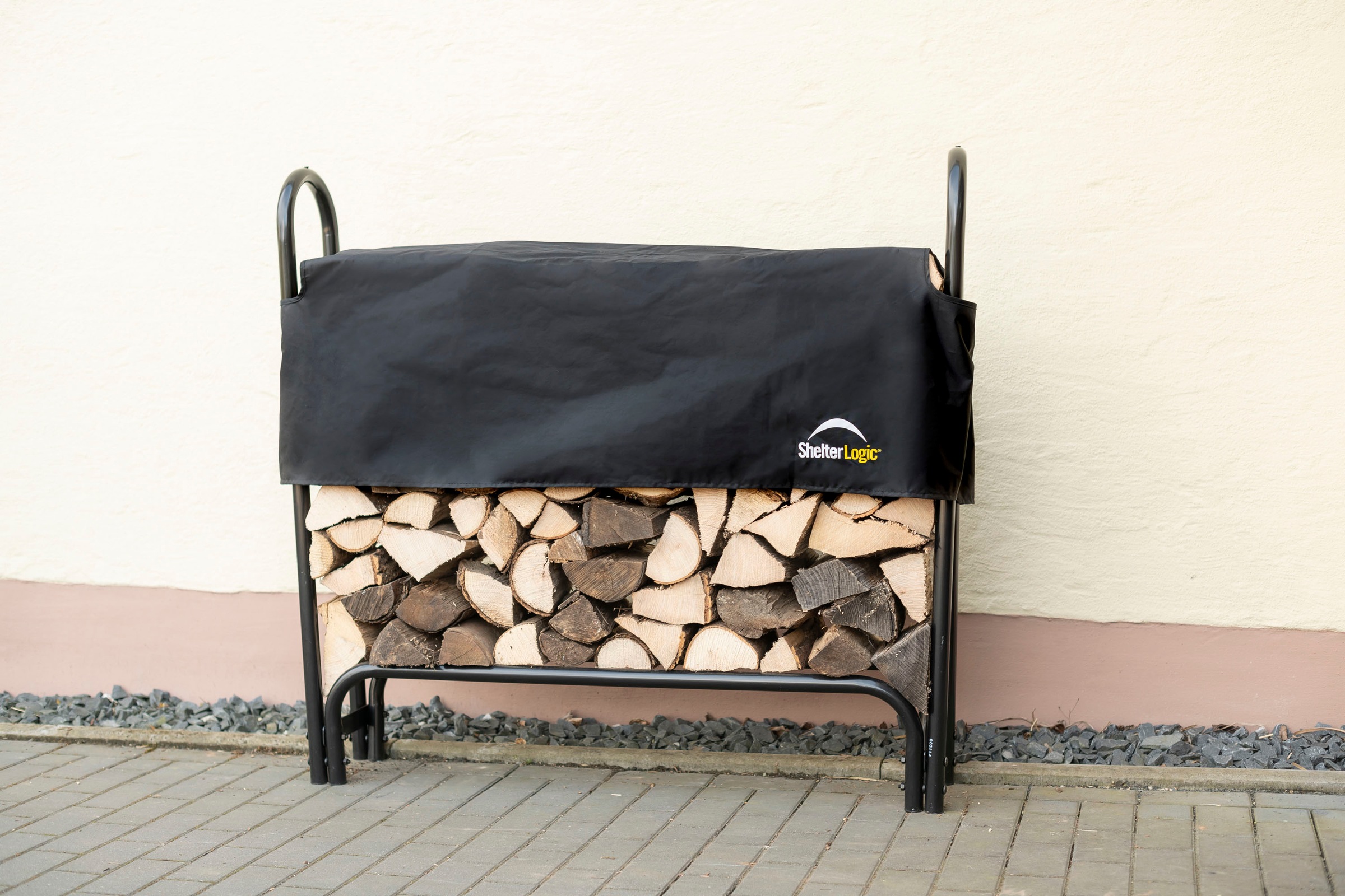 ShelterLogic Kaminholzregal »ShelterLogic«, 500 kg Traglast, inkl. Abdeckung