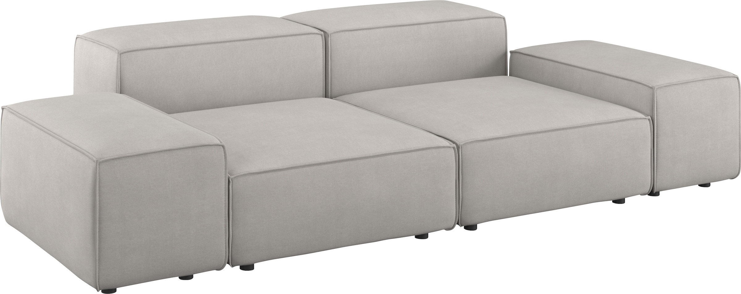designwerk Big-Sofa »Puzzle, Designsofa für Indoor und Outdoor, bequem, modular«, wasserabweisend & strapazierfähig