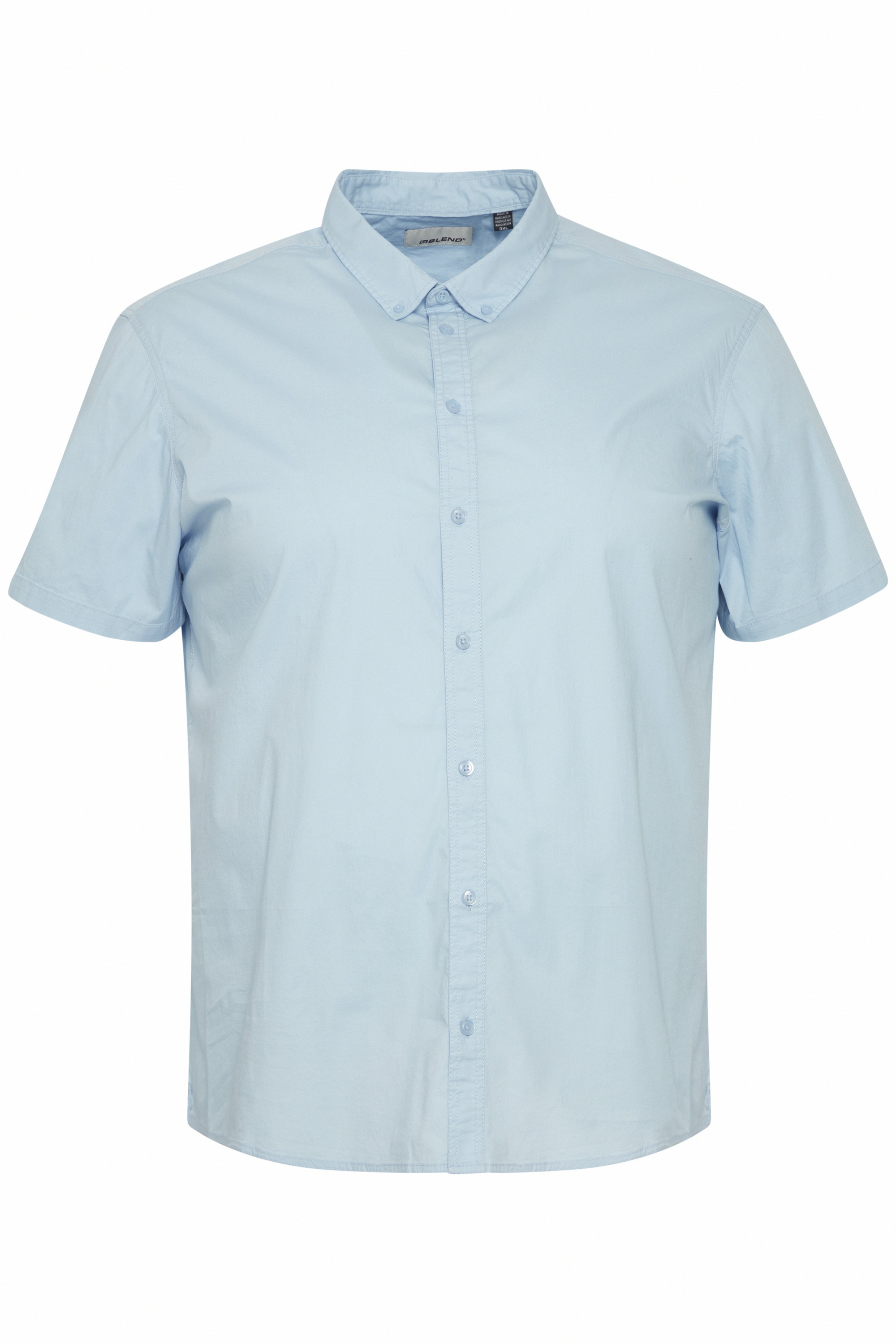 Blend Kurzarmhemd "BHBShirt", Stilvolles Kurzarmhemd mit Button-Down Kragen günstig online kaufen
