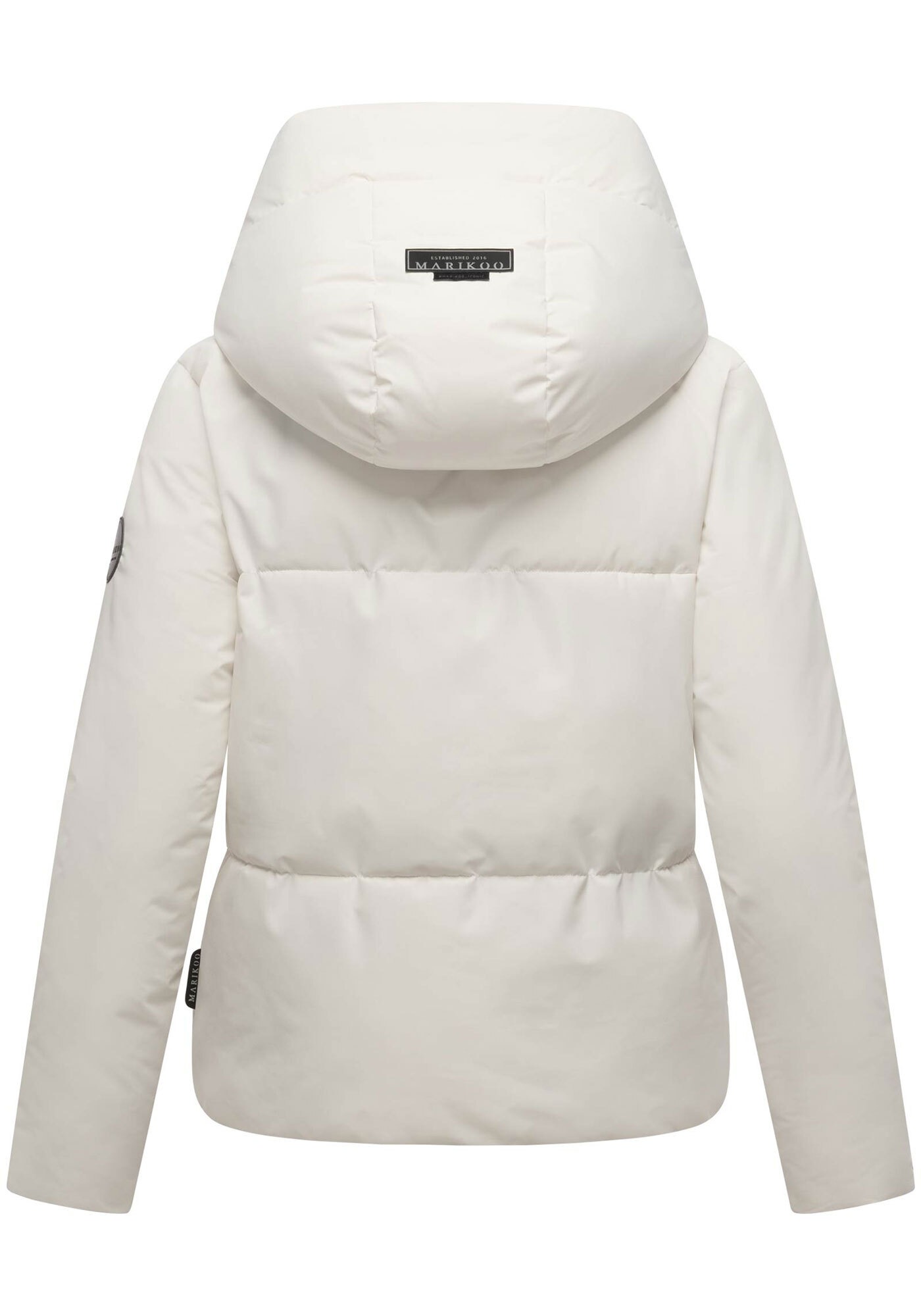 Marikoo Winterjacke »Ninikaa«, kurze Winter Jacke mit extra hohem Windschutzkragen