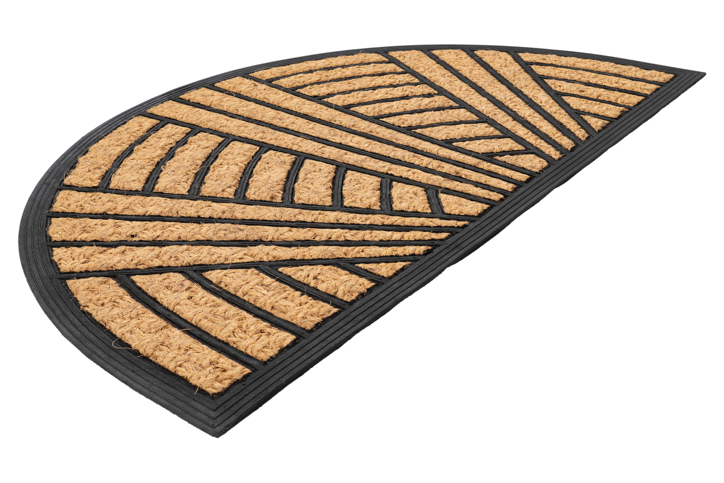 Fußmatte KAYOOM "Style Step 125", hellbraun, B:40cm H:11mm L:60cm, Gummi, Kokos, Teppiche, Fußmatte, Türmatte, Eingang, Kokos 2