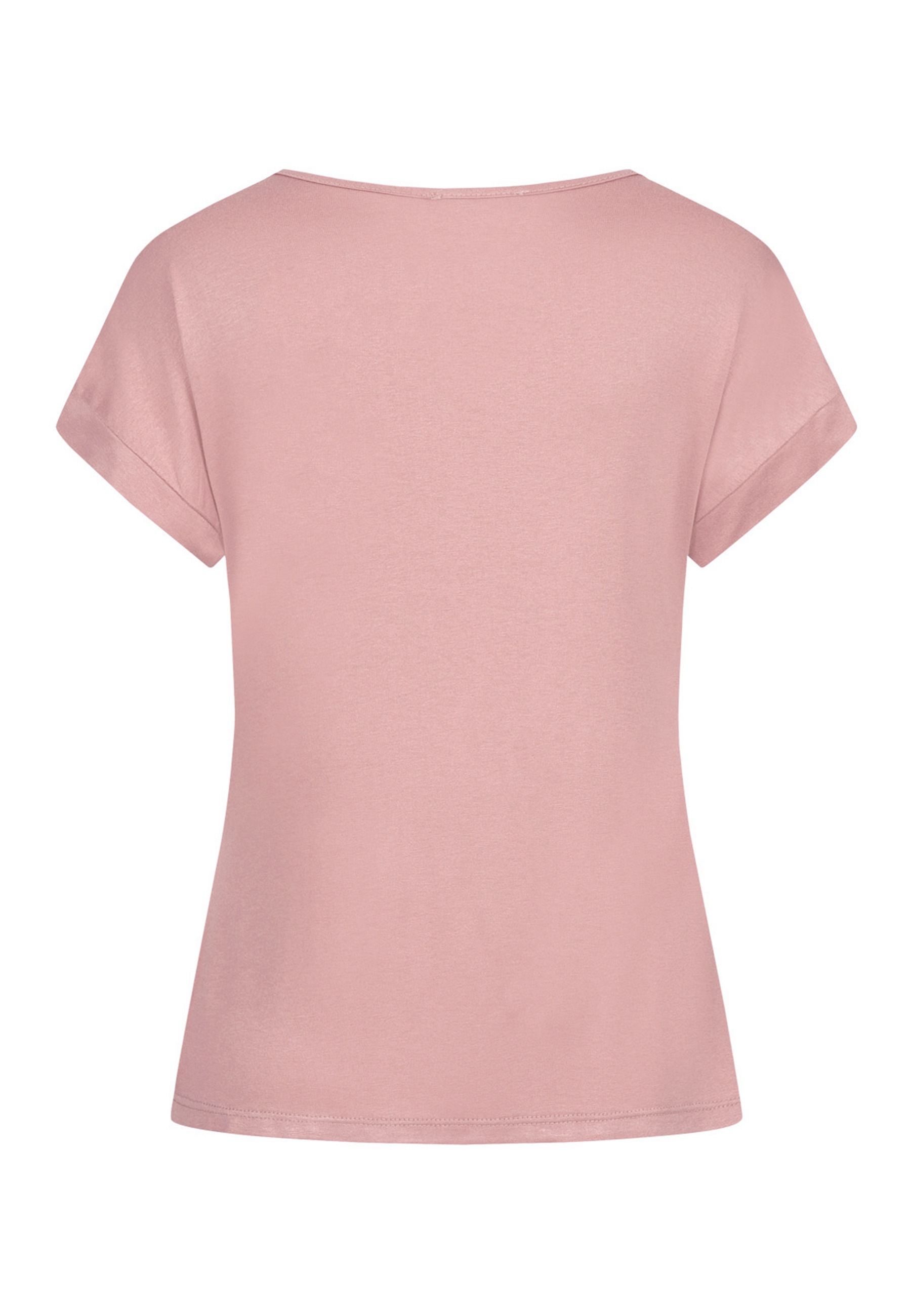 CLOUD 5IVE T-Shirt "CLOUD 5IVE Viskose T-Shirt mit Ärmelumschlag und Rundha günstig online kaufen